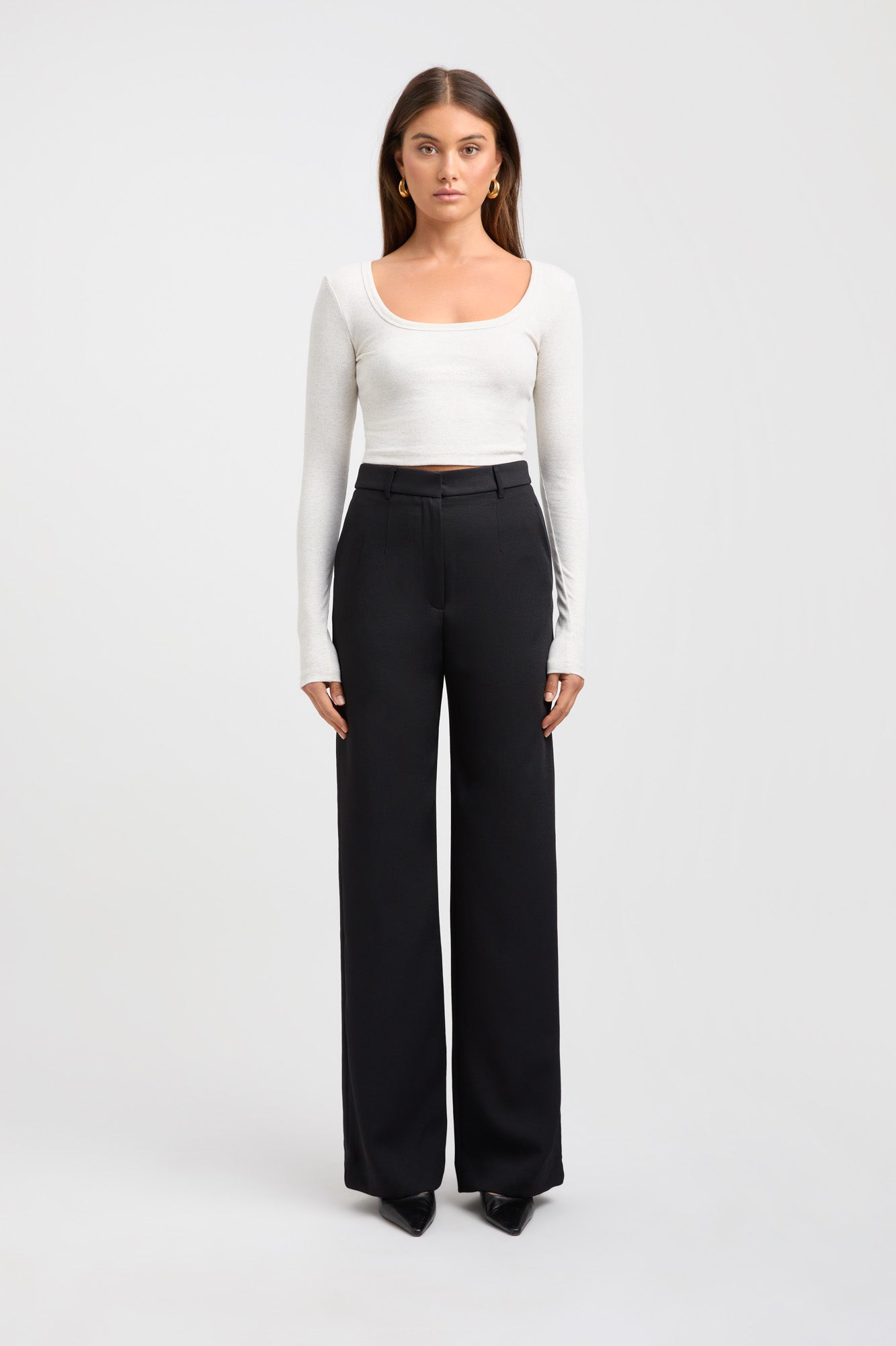 Quinnie Long Sleeve Crop