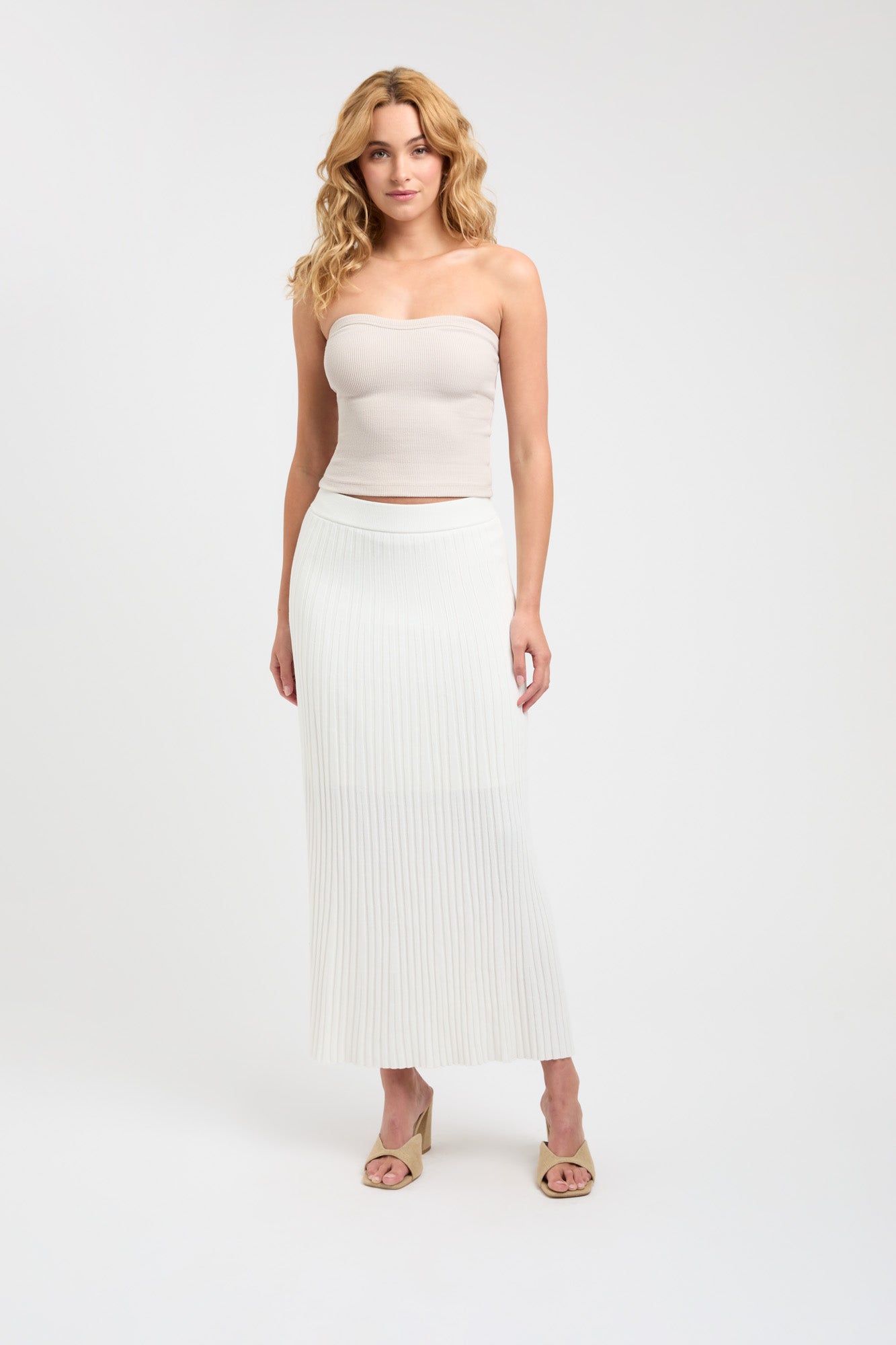 Mika Flared Midi Skirt
