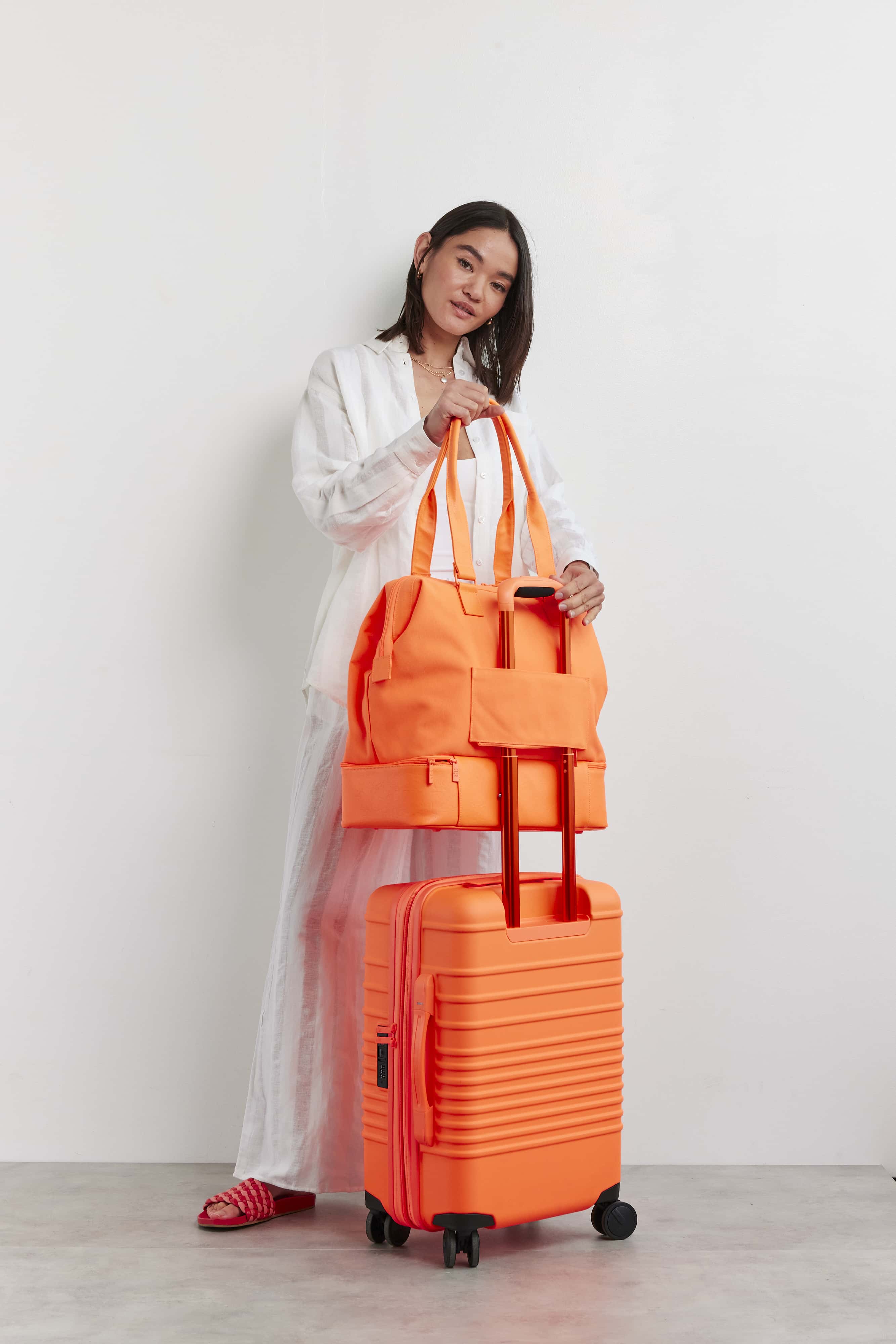 The Carry-On Roller in Creamsicle