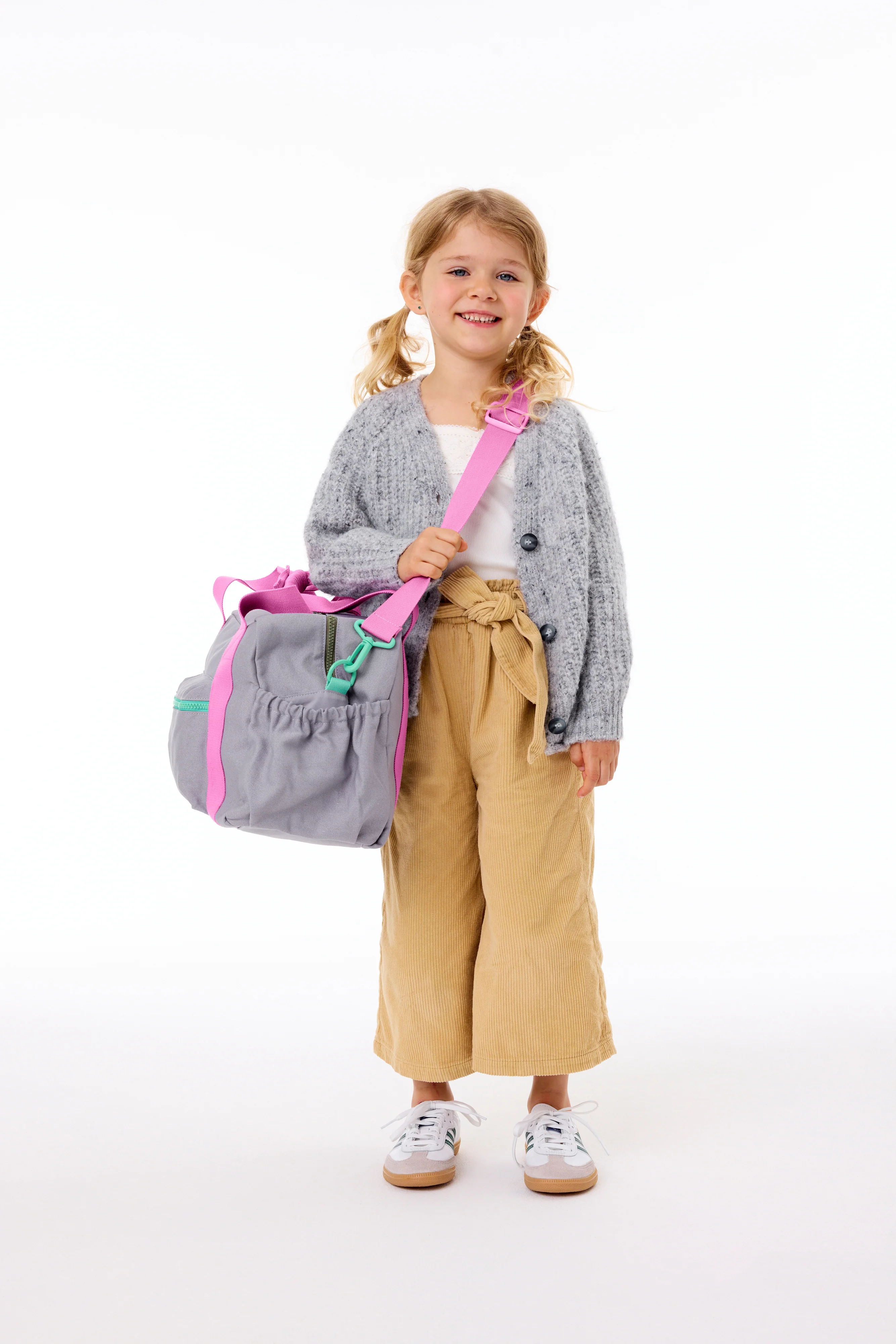 The Kids Duffle in Lavender
