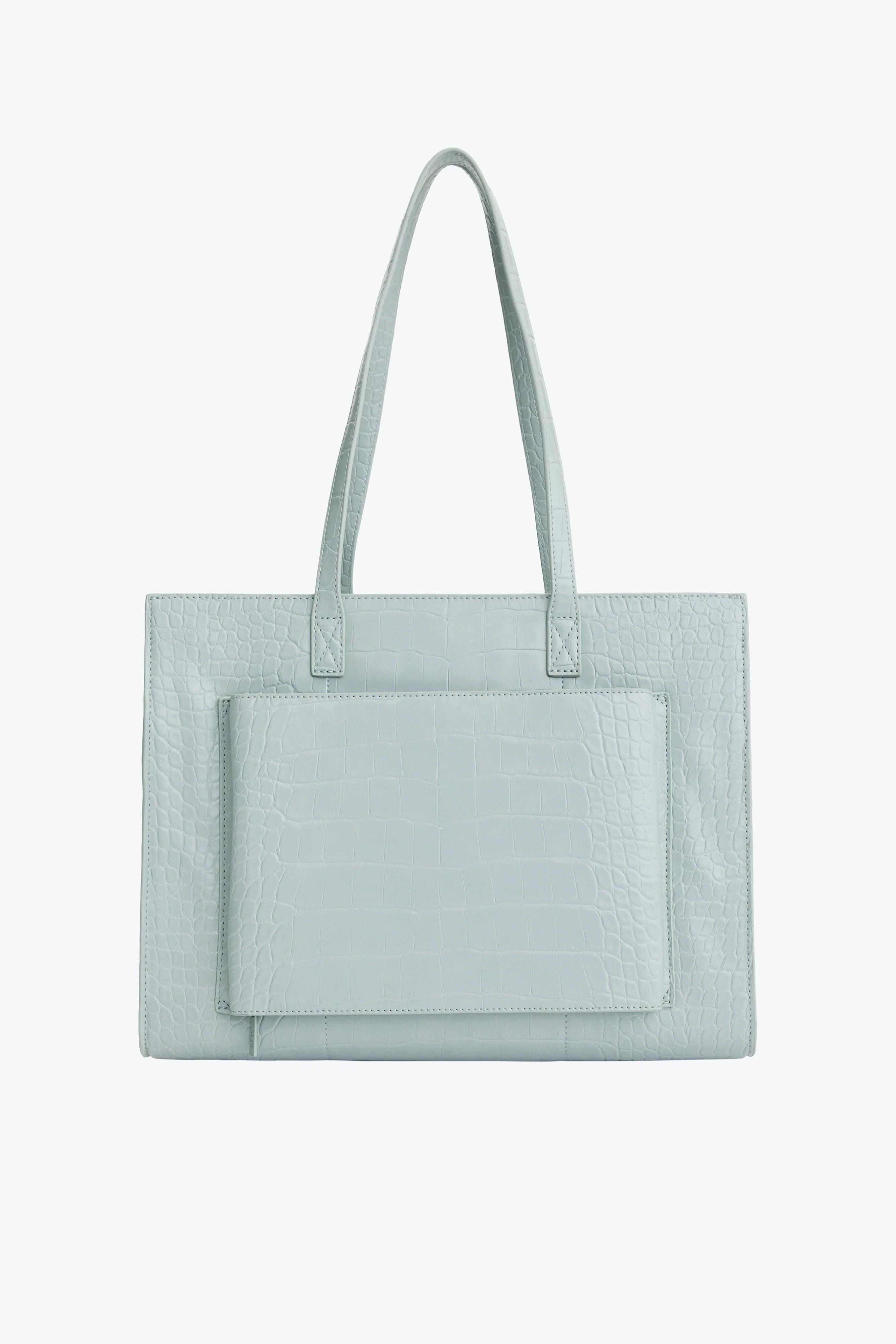 Resale The Work Tote in Slate Croc