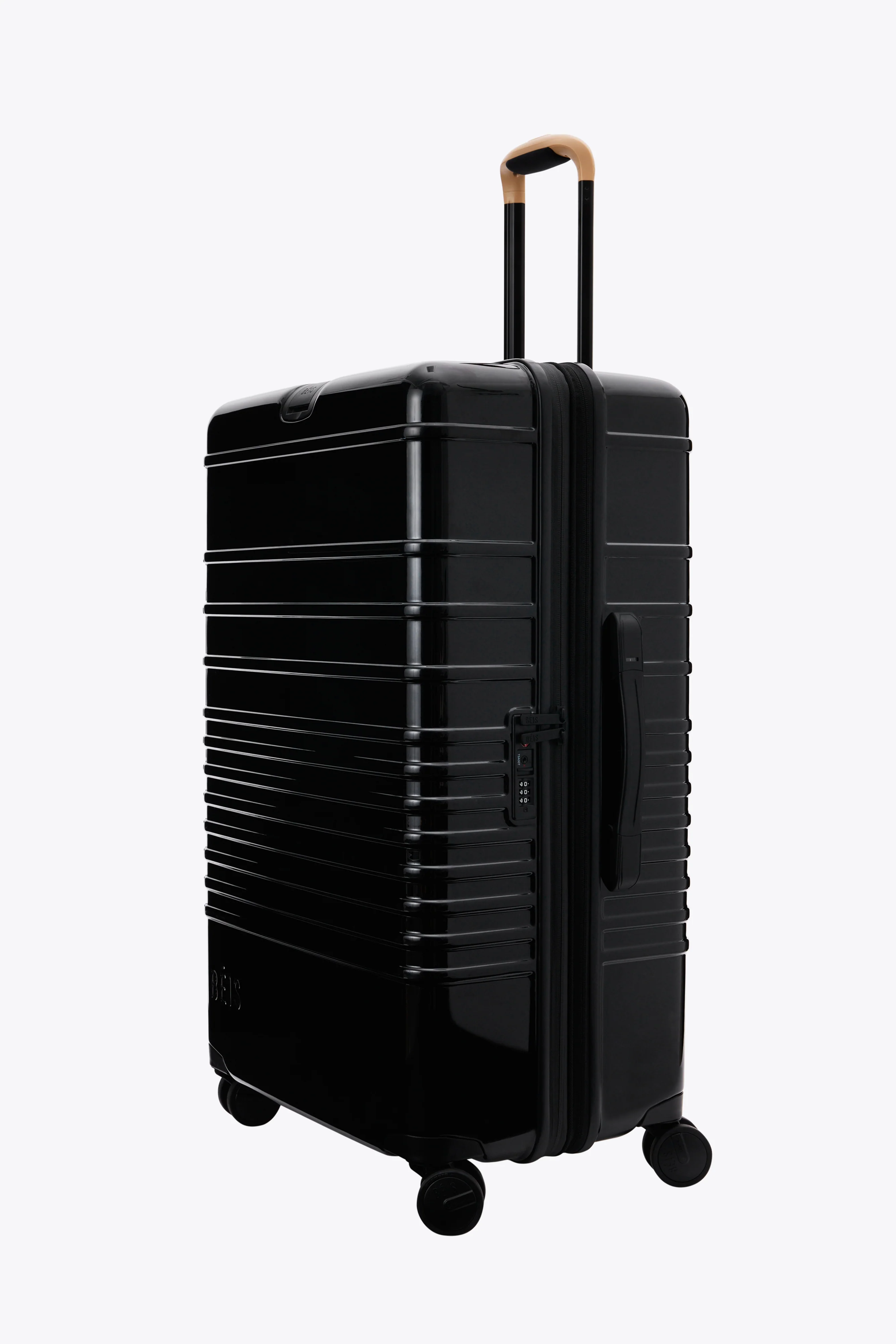 The Large Check-In Roller in Glossy Black