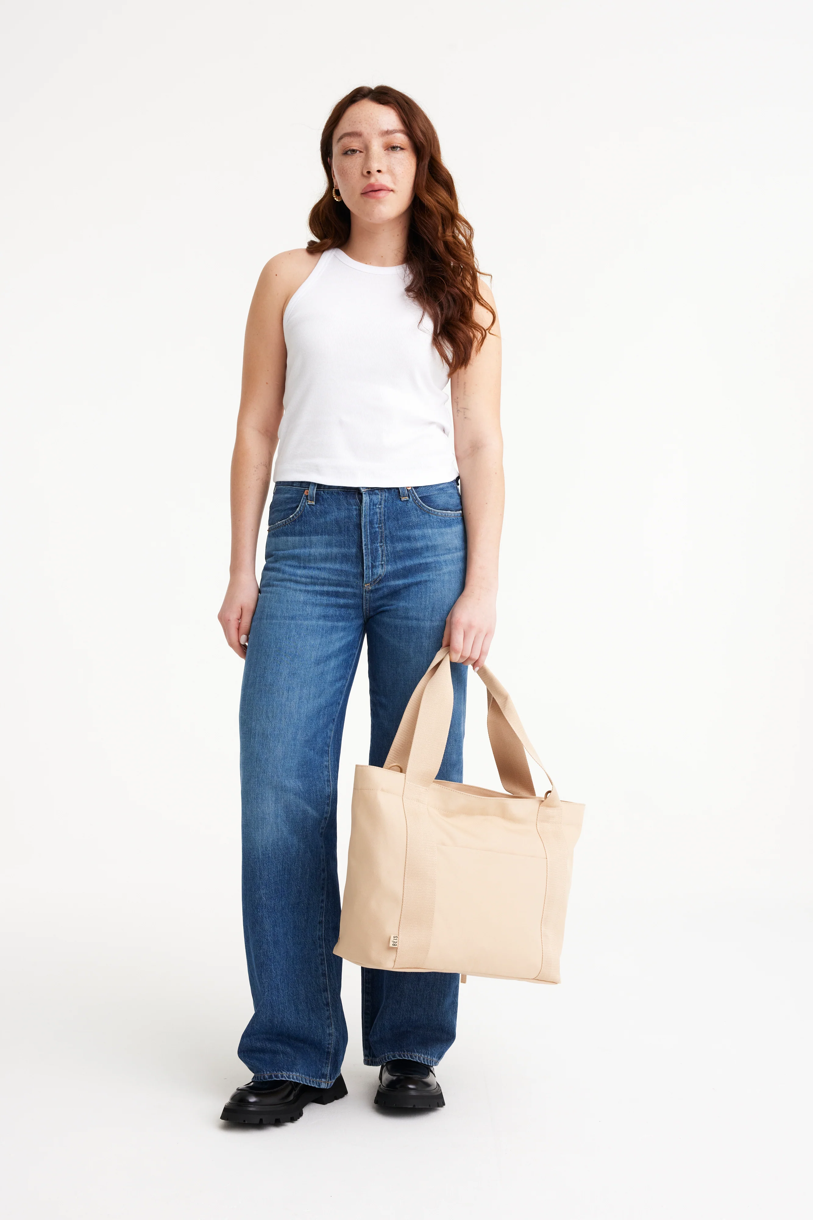 The BÉISics Tote in Beige