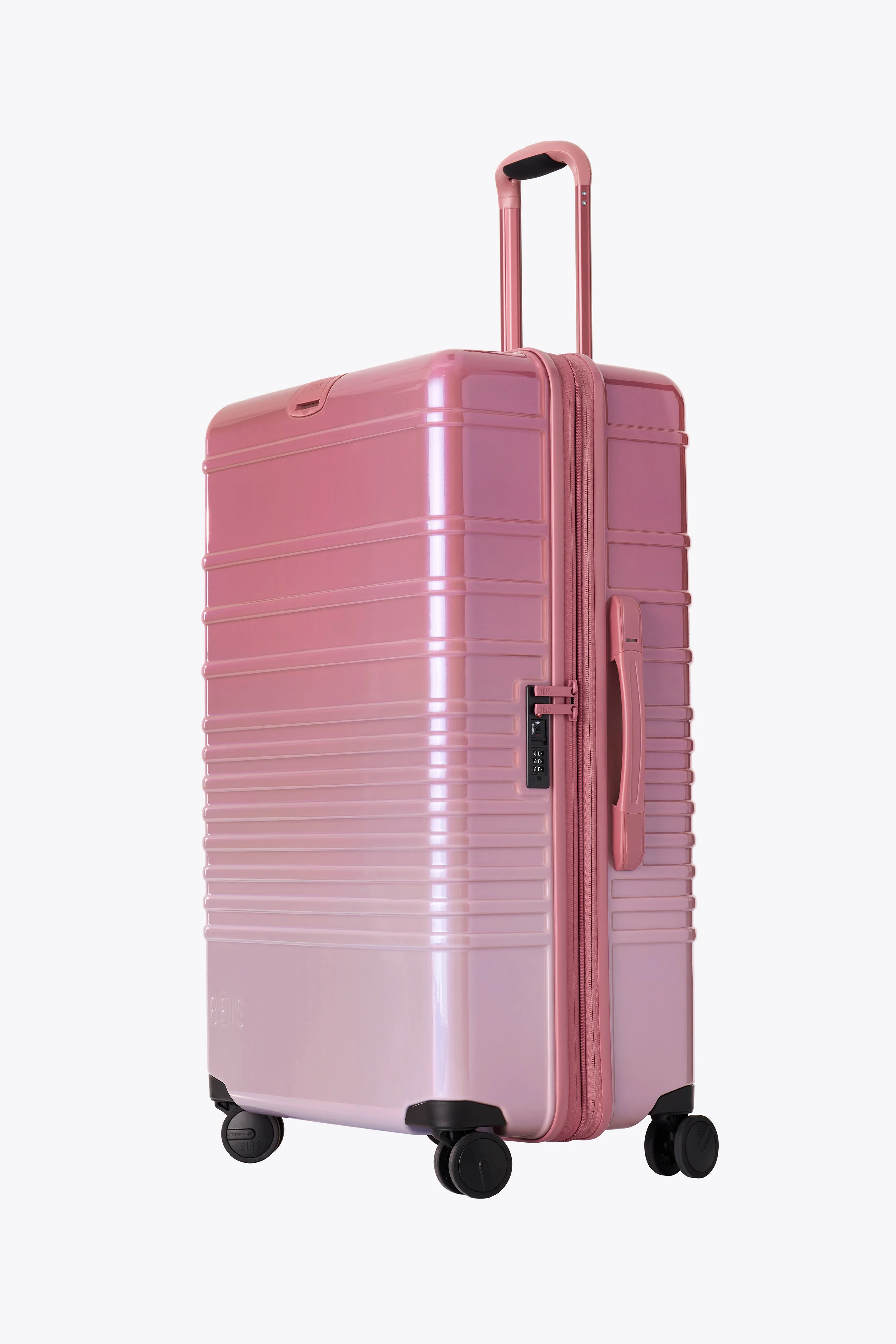 The Large Check-In Roller in Wicked Pink