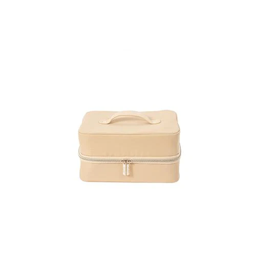 The Hanging Cosmetic Case in Beige