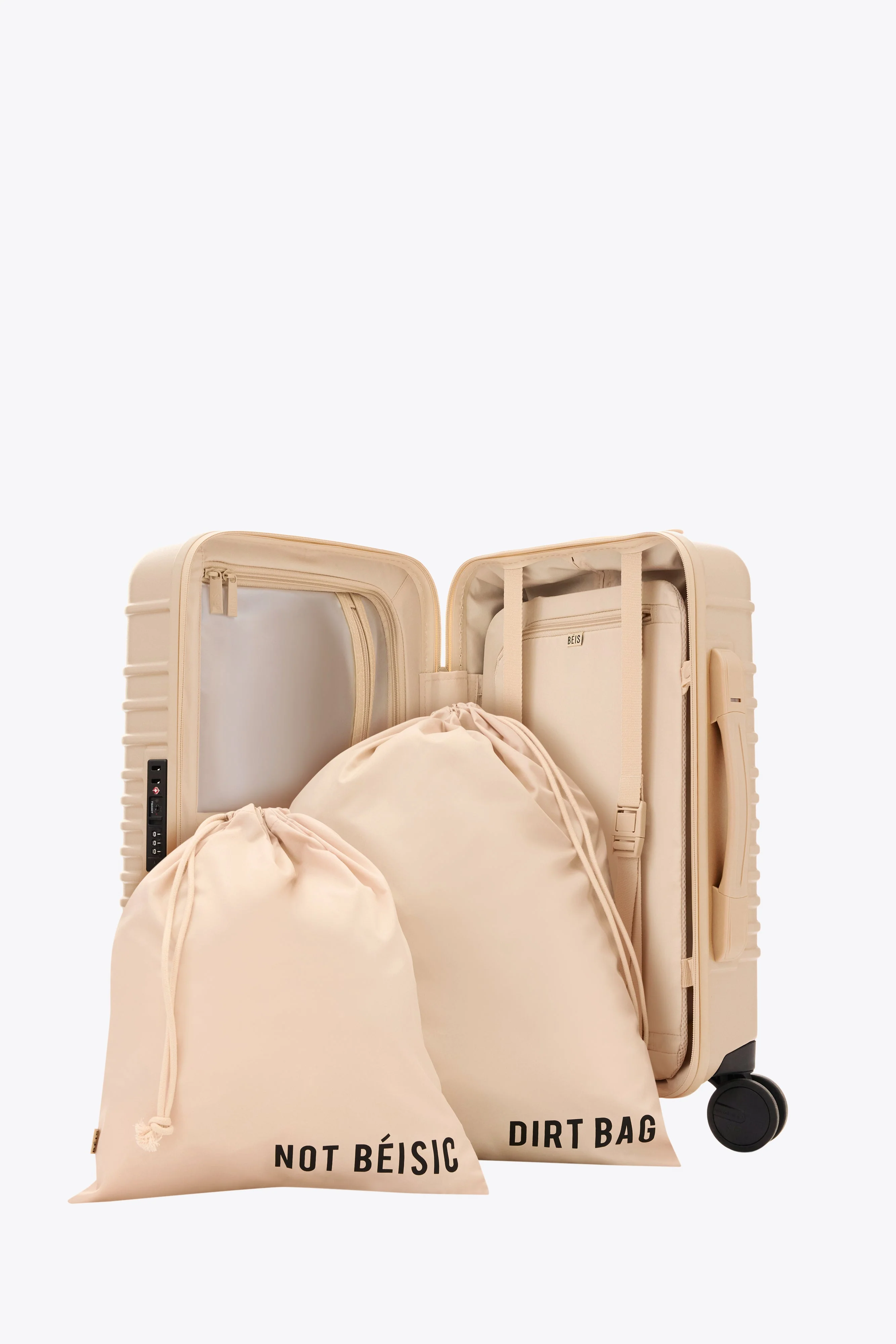 Resale The Small Carry-On Roller in Beige