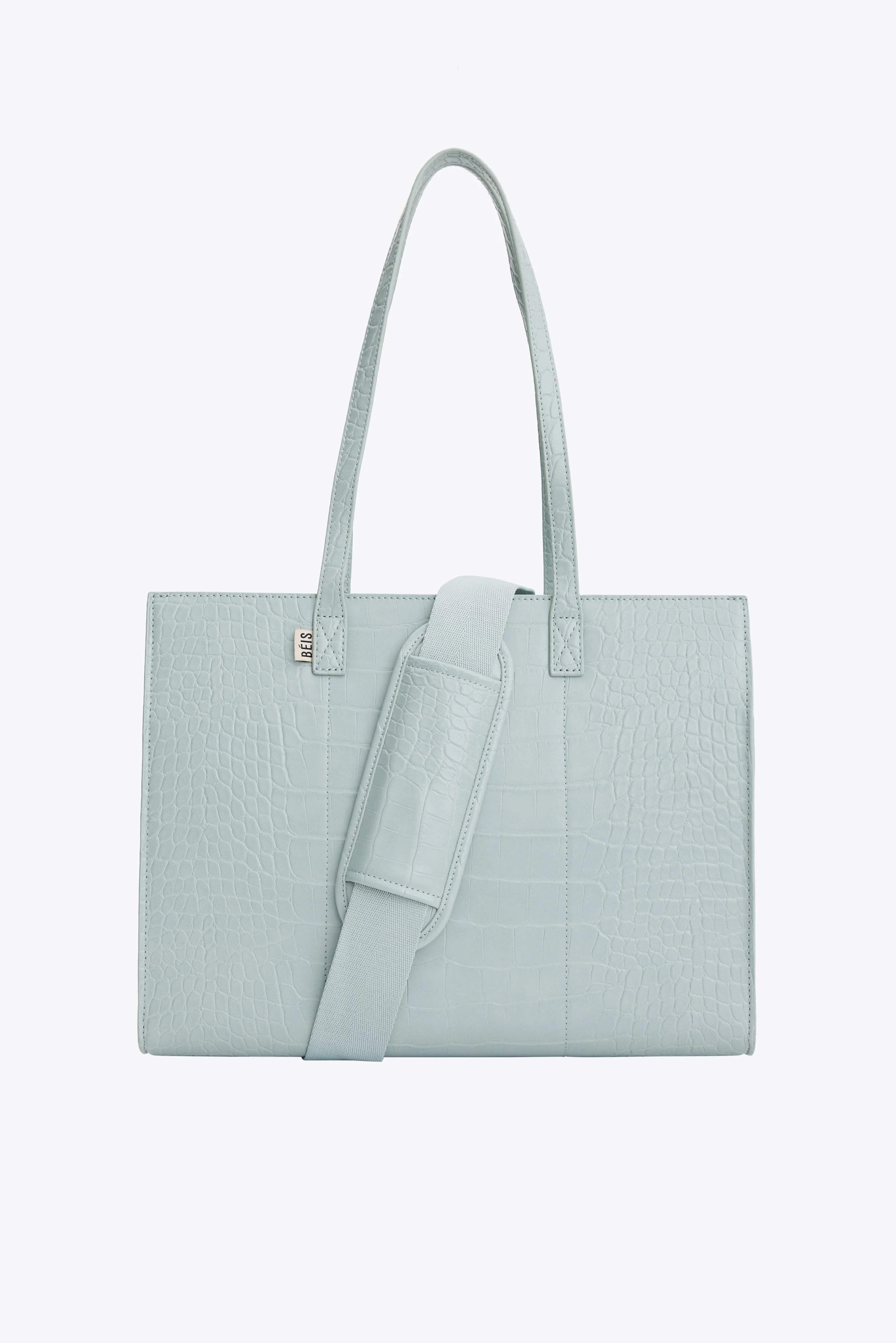Resale The Work Tote in Slate Croc