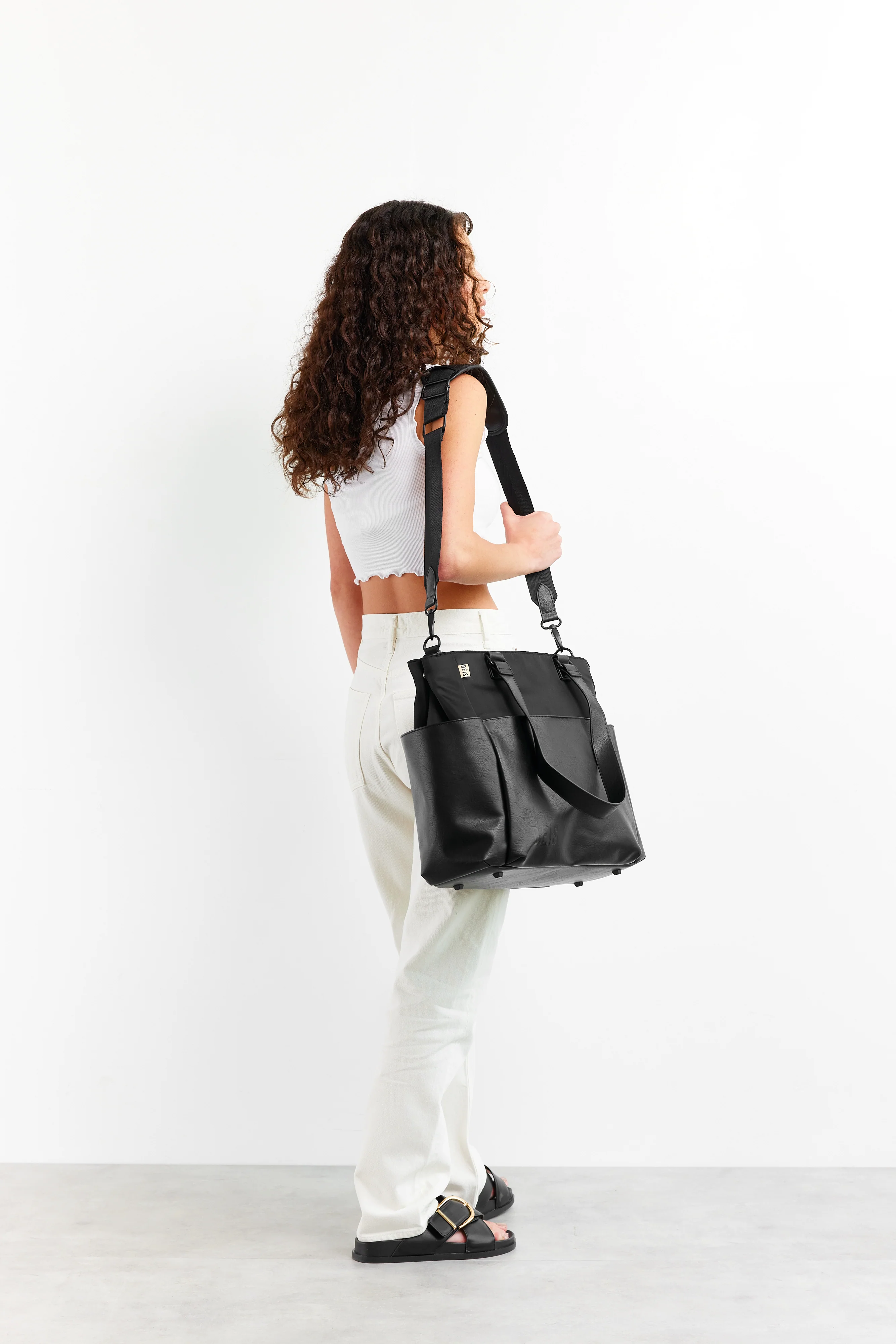 The Diaper Bag in Black