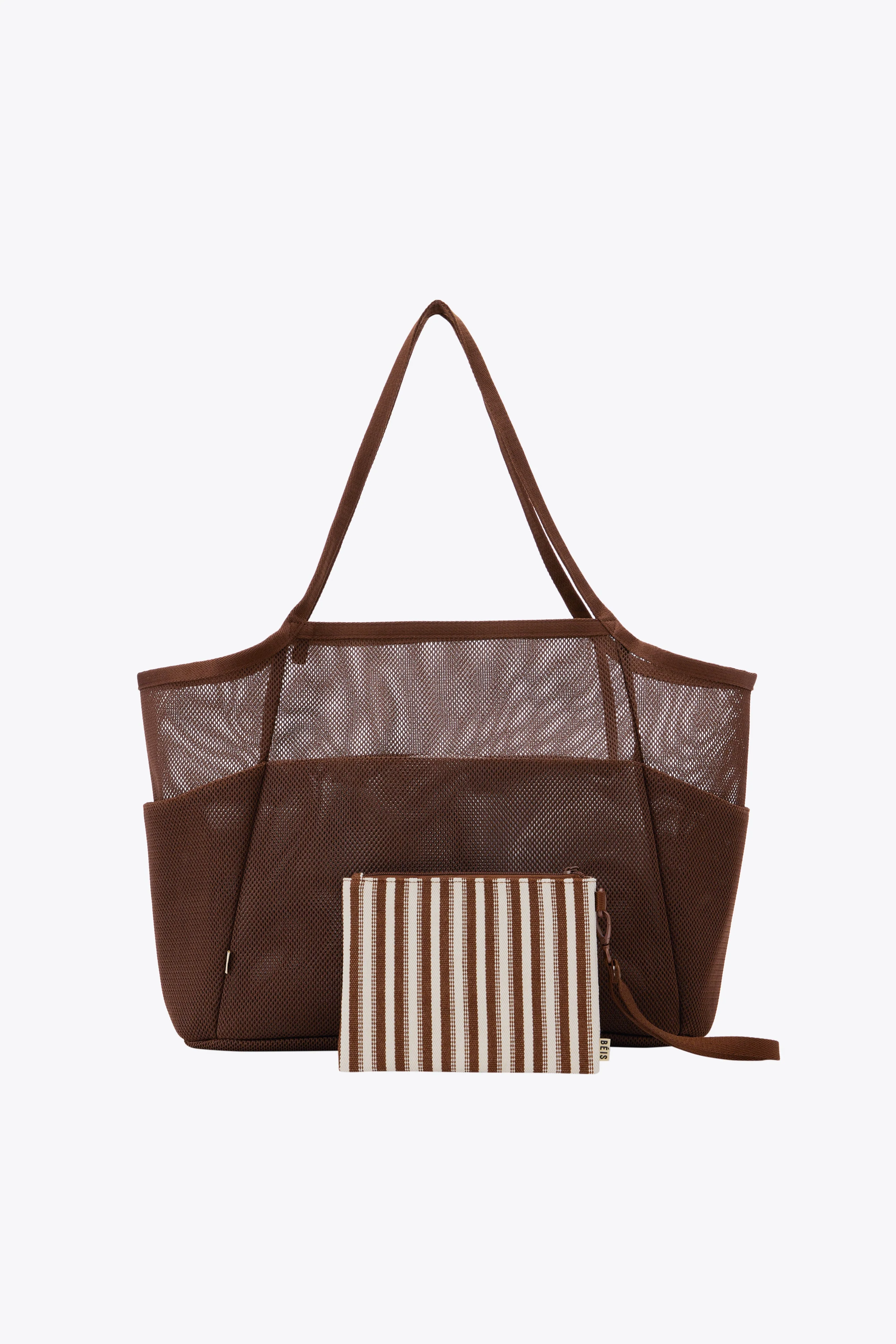 Resale The Mesh Beach Tote in Maple