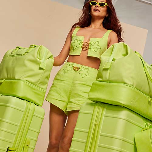 The Carry-On Roller in Citron