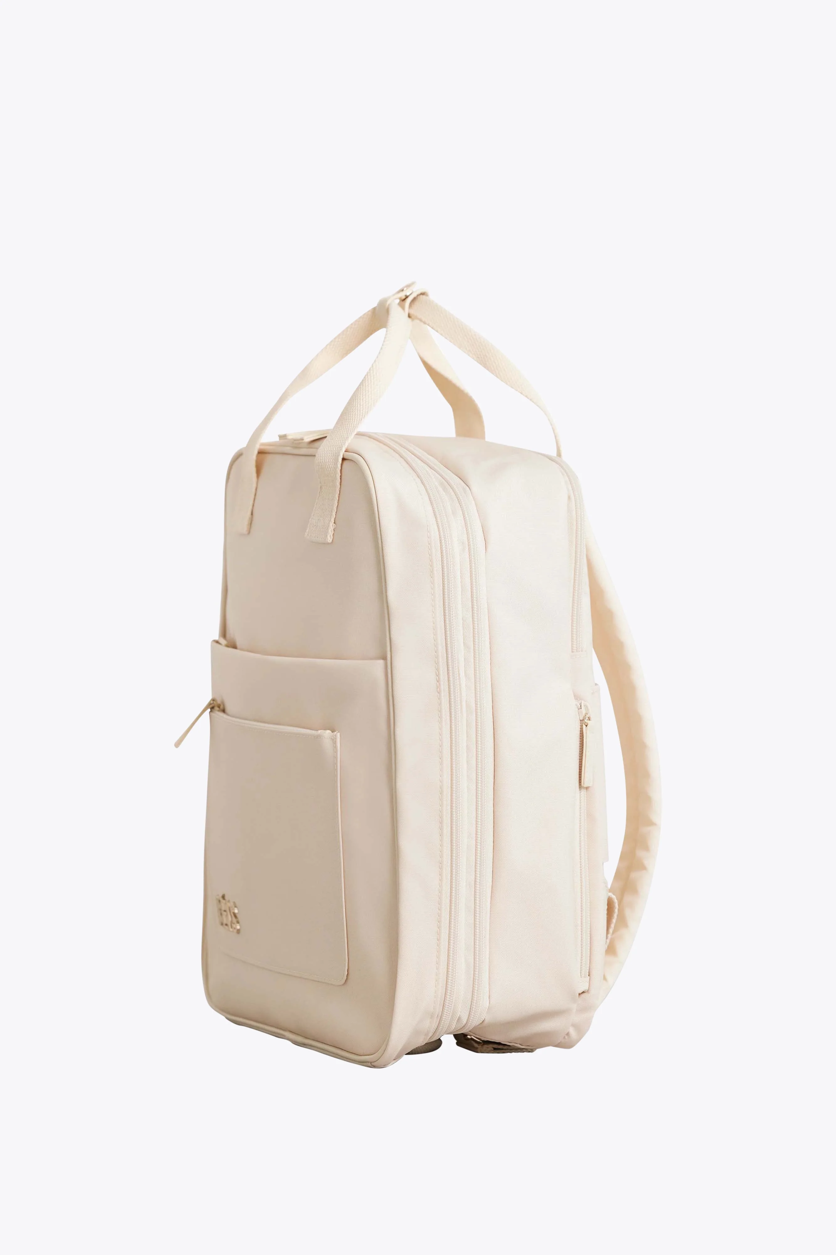 Resale The Expandable Backpack in Beige