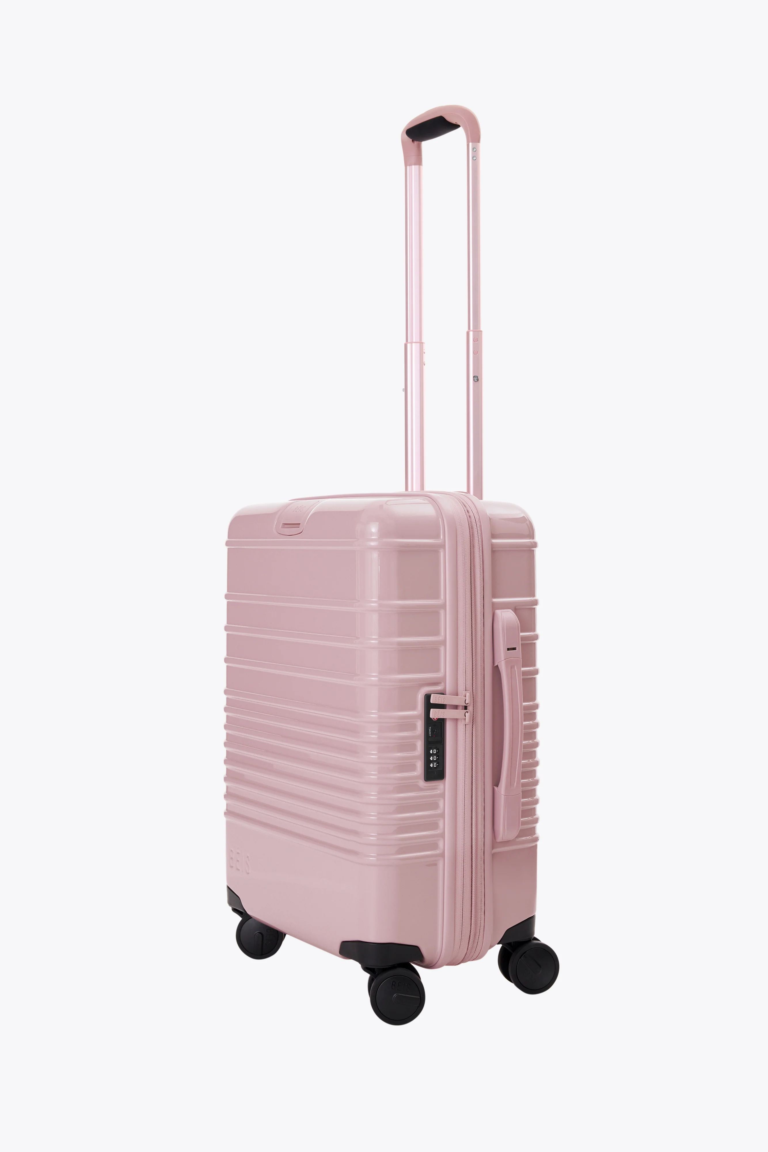 The Carry-On Roller in Glossy Atlas Pink