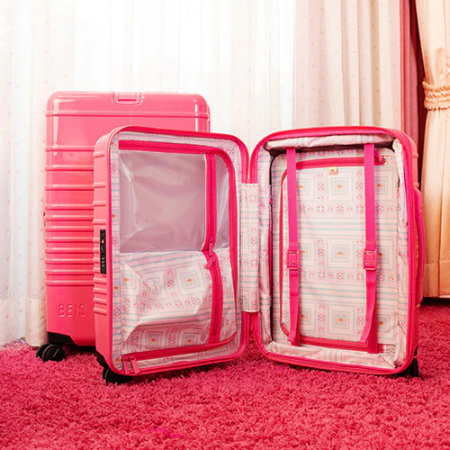 The Carry-On Roller in Barbie™ Pink
