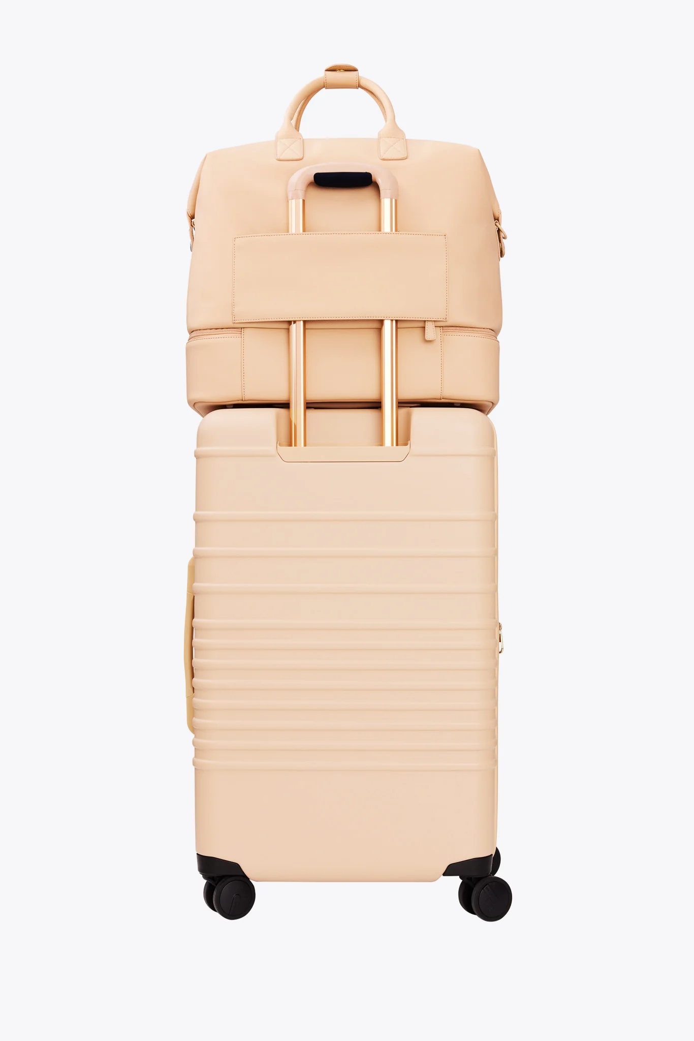 The Premium Weekender in Beige