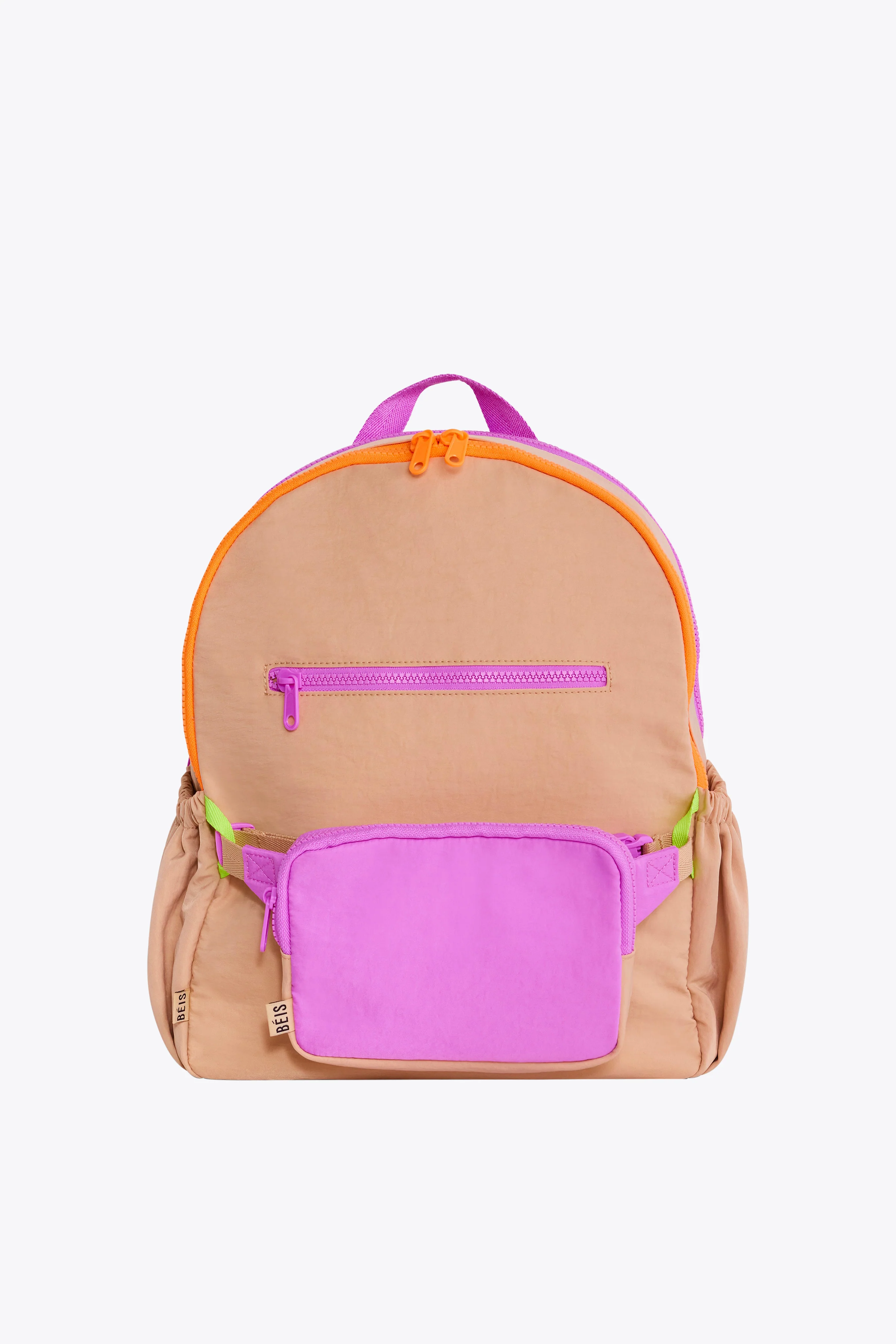The Kids Backpack in Beige