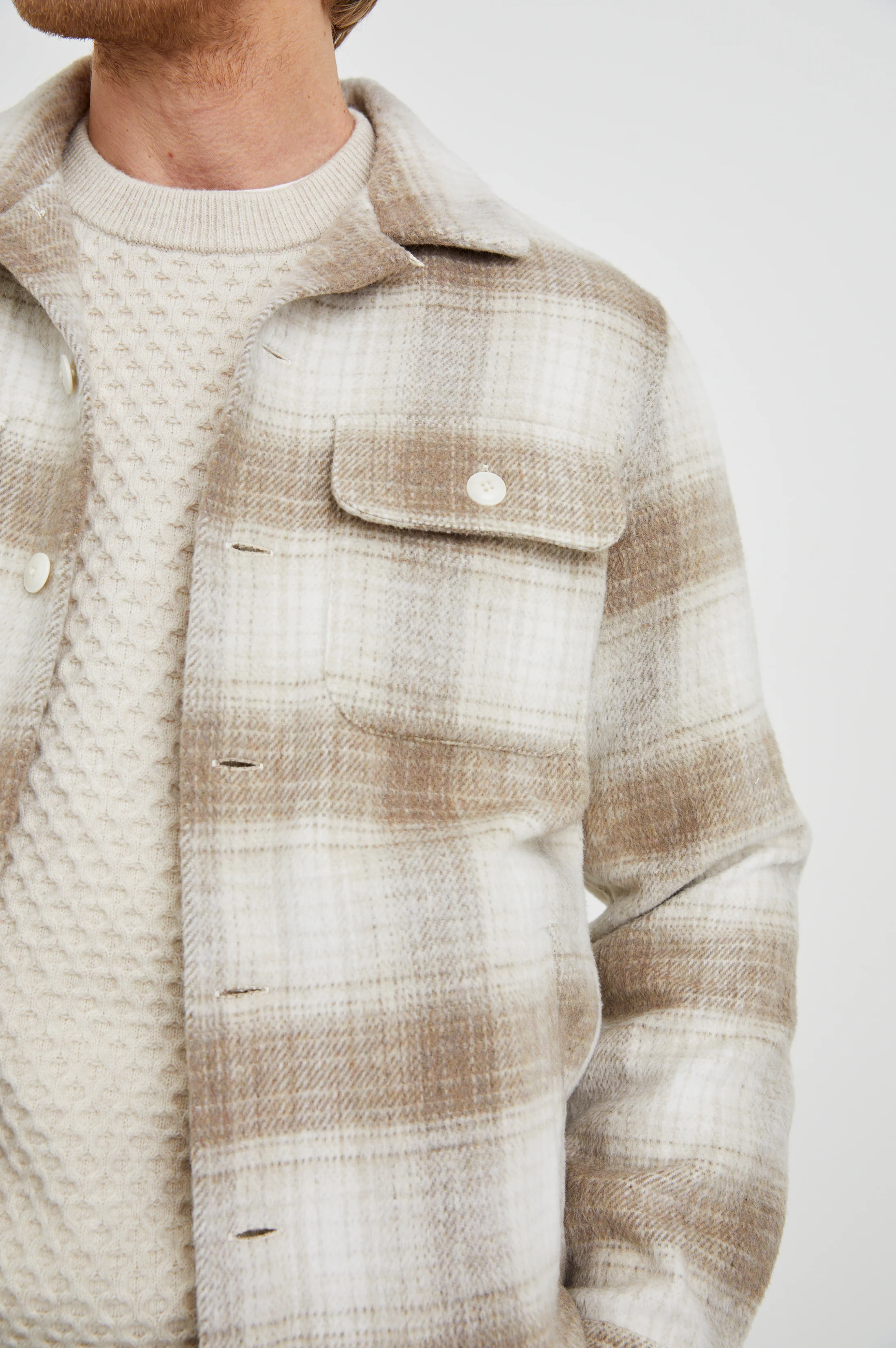 Viggo Shirt Jacket - Lions Mane