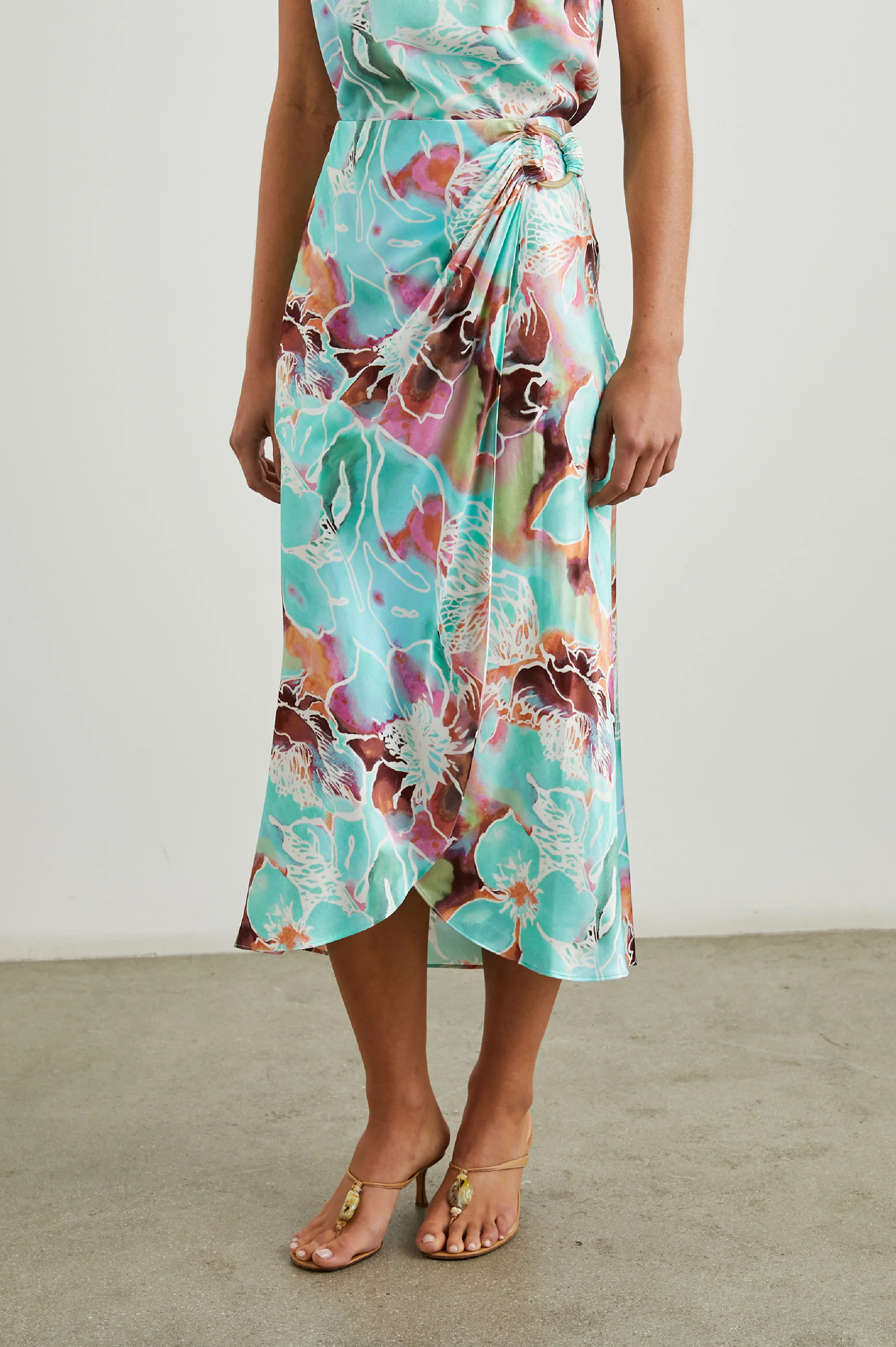 Sampha Skirt - Kauai Floral