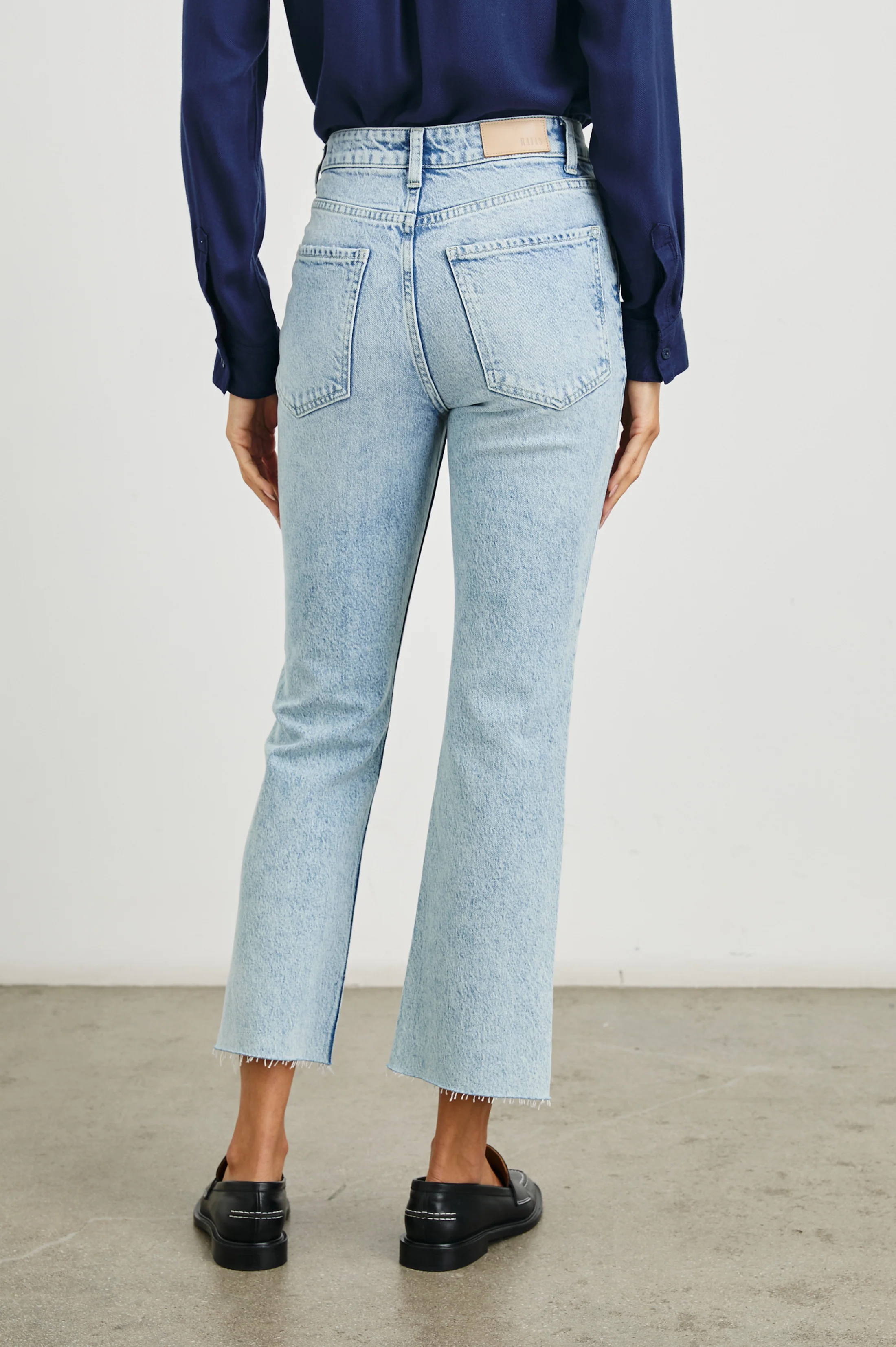 Sunset Crop Slim Flare - Snowbird