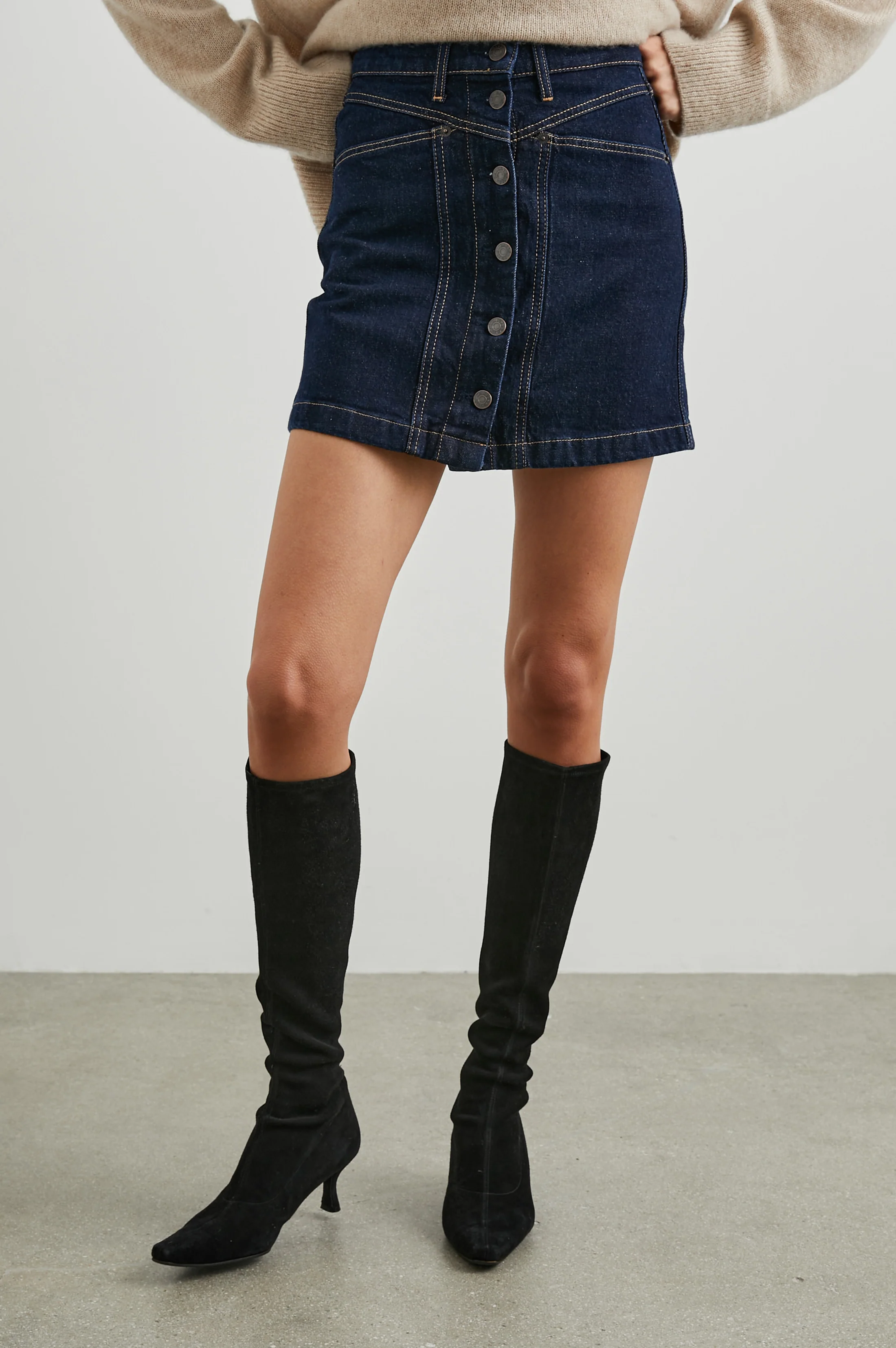 Canyon Skirt - Midnight Blues