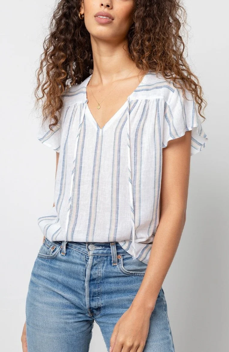Viera Top - Ryland Stripe