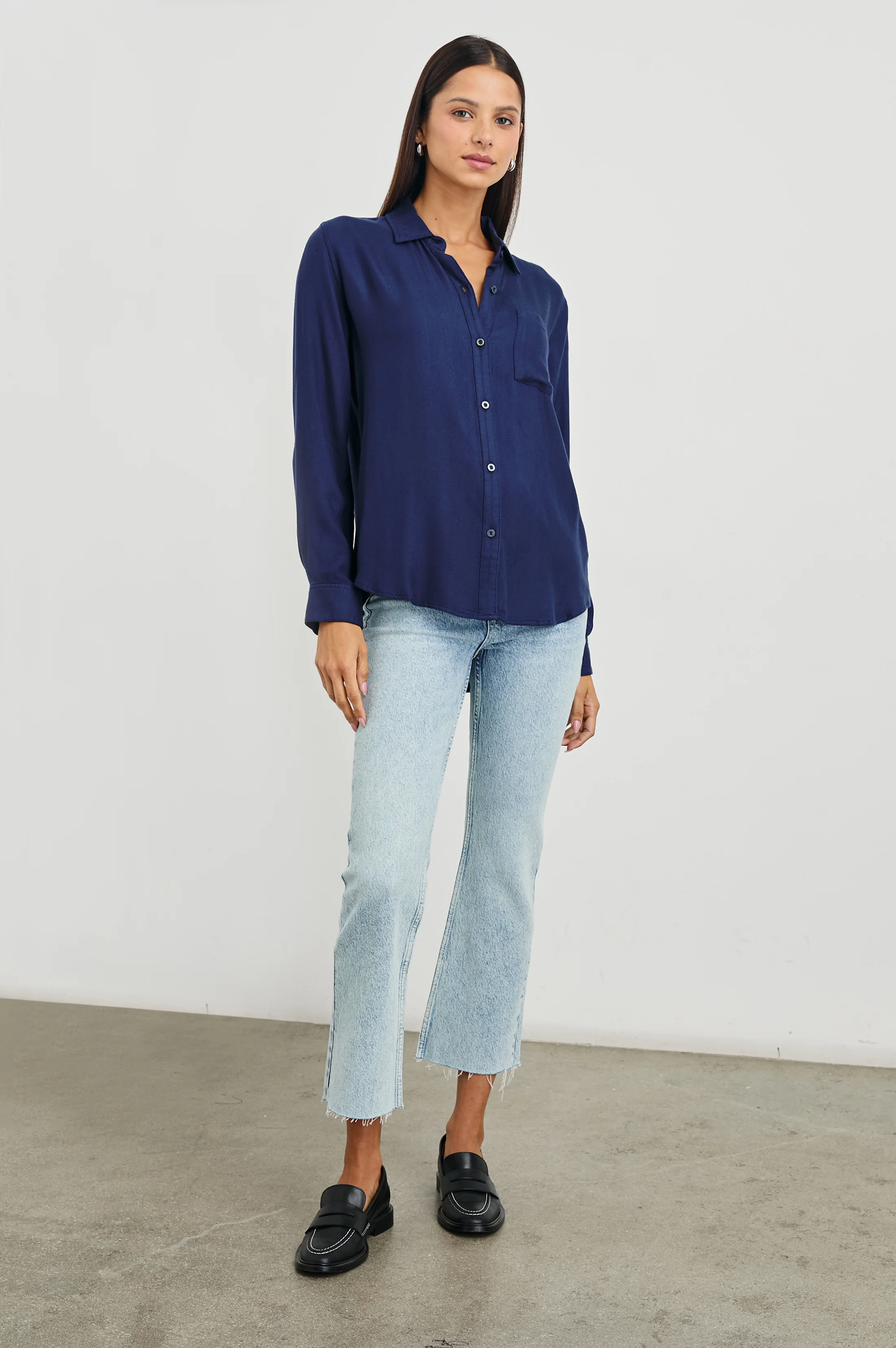 Sunset Crop Slim Flare - Snowbird