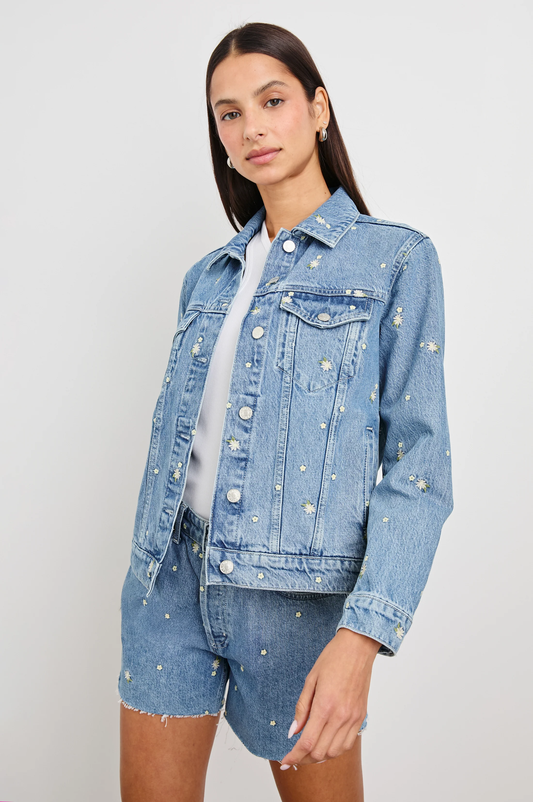 Mulholland Jacket - Indigo Floral