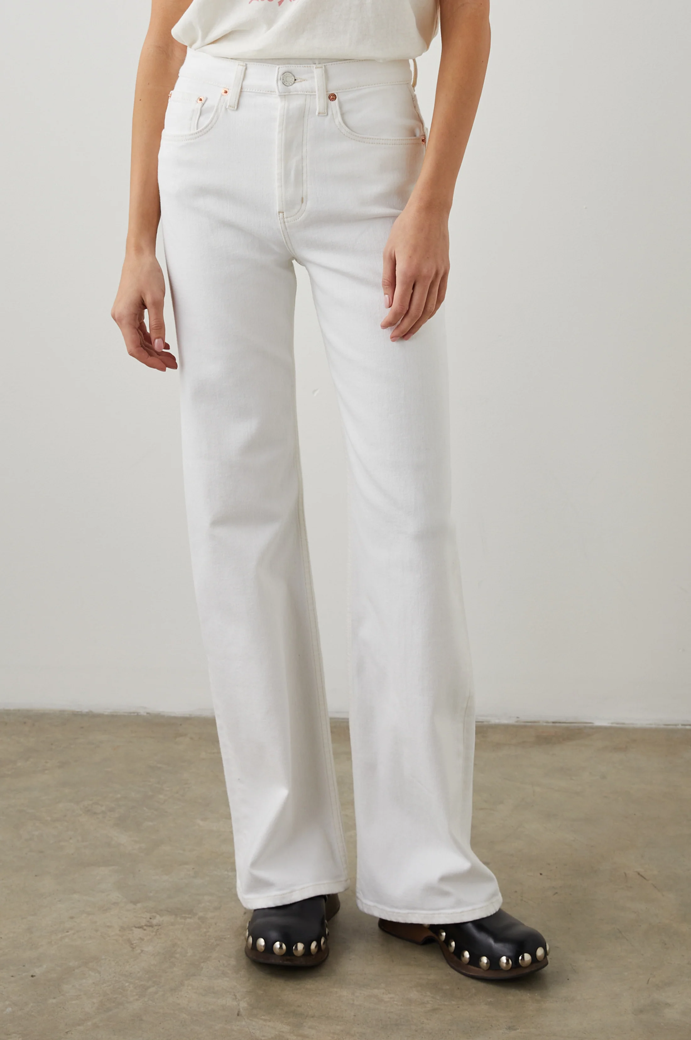 Getty Wide Leg - Vintage Ecru