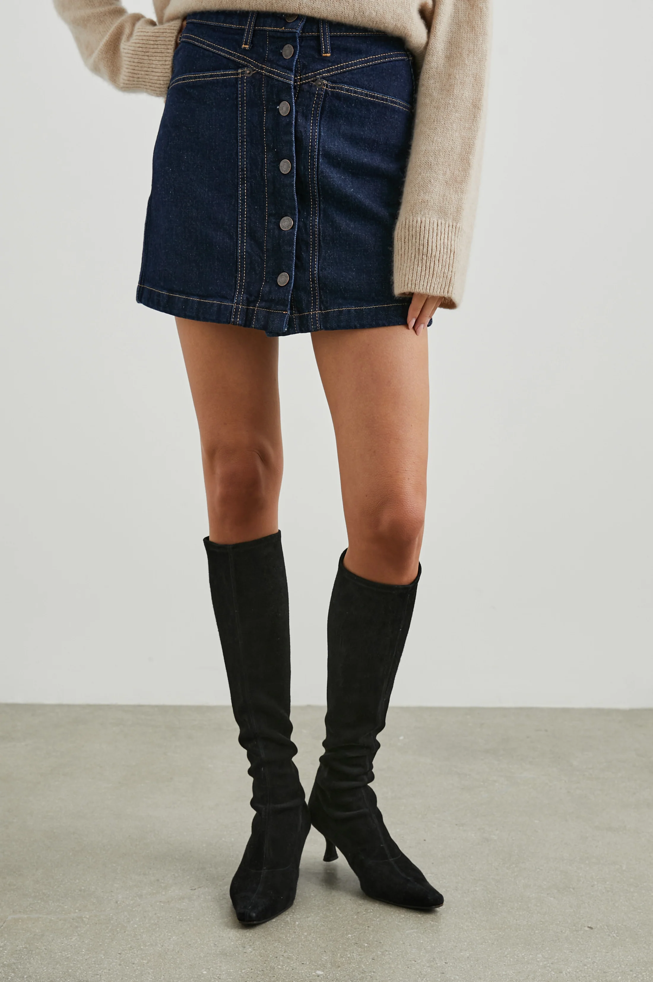 Canyon Skirt - Midnight Blues