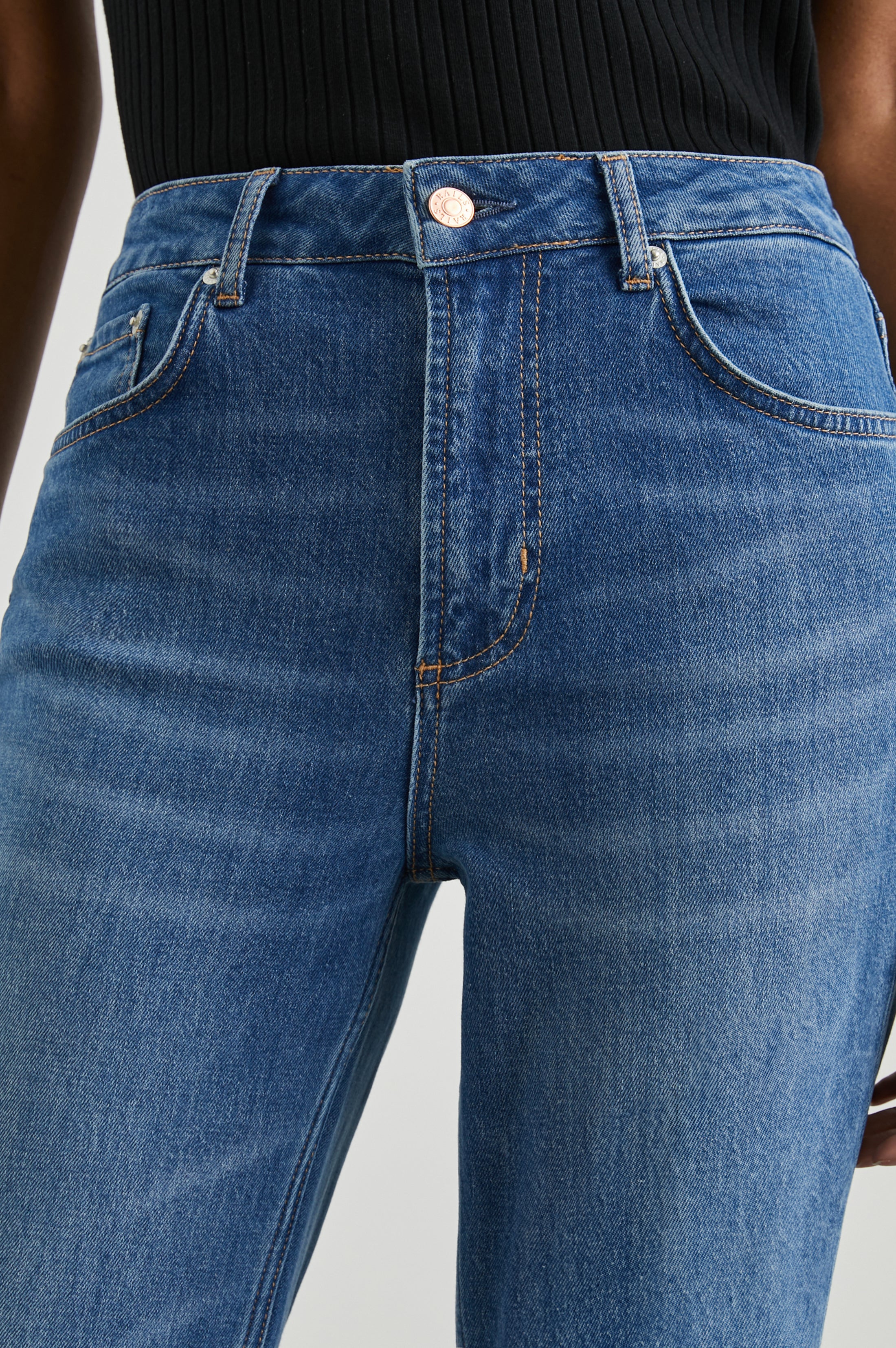 Sunset Crop Slim Flare - Tidal Wave