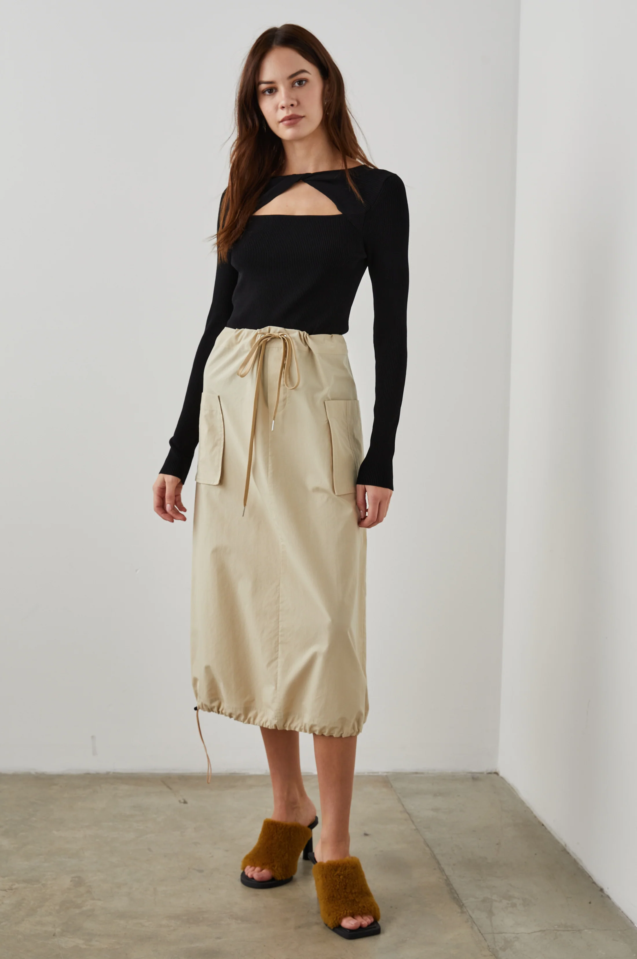 Tatiana Skirt - Tidal Foam