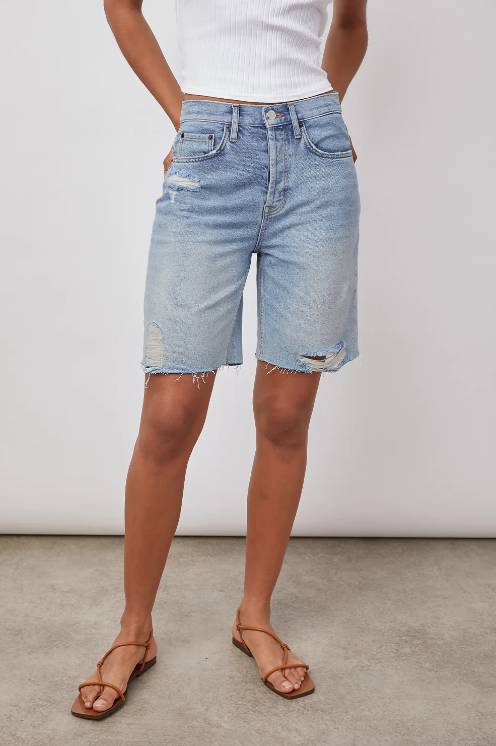 Beachwood Short - Light Vintage Distress