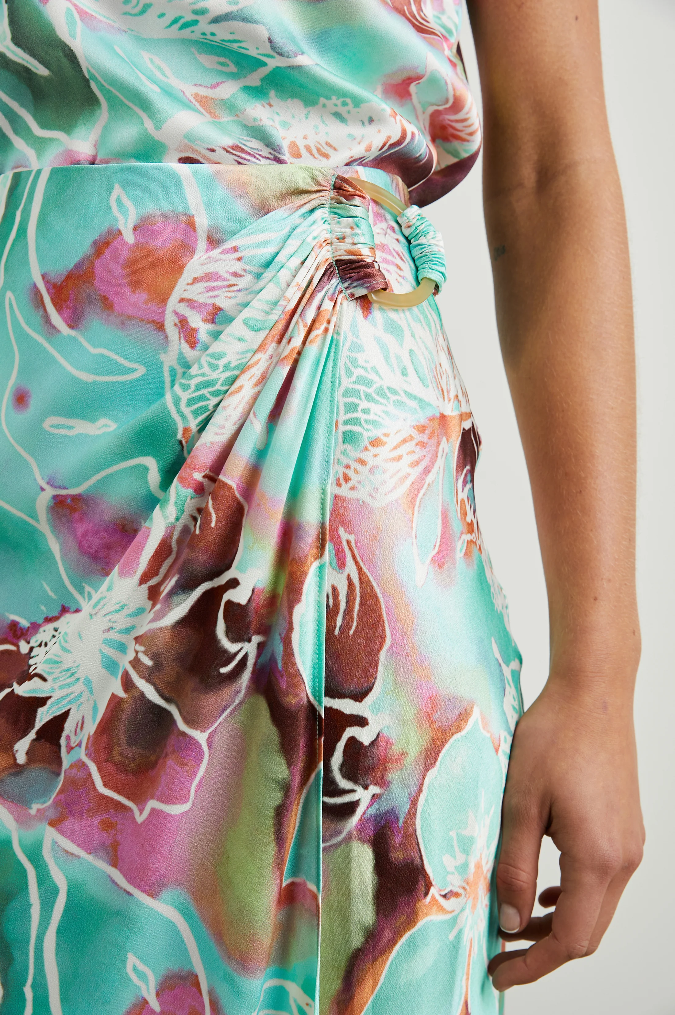 Sampha Skirt - Kauai Floral