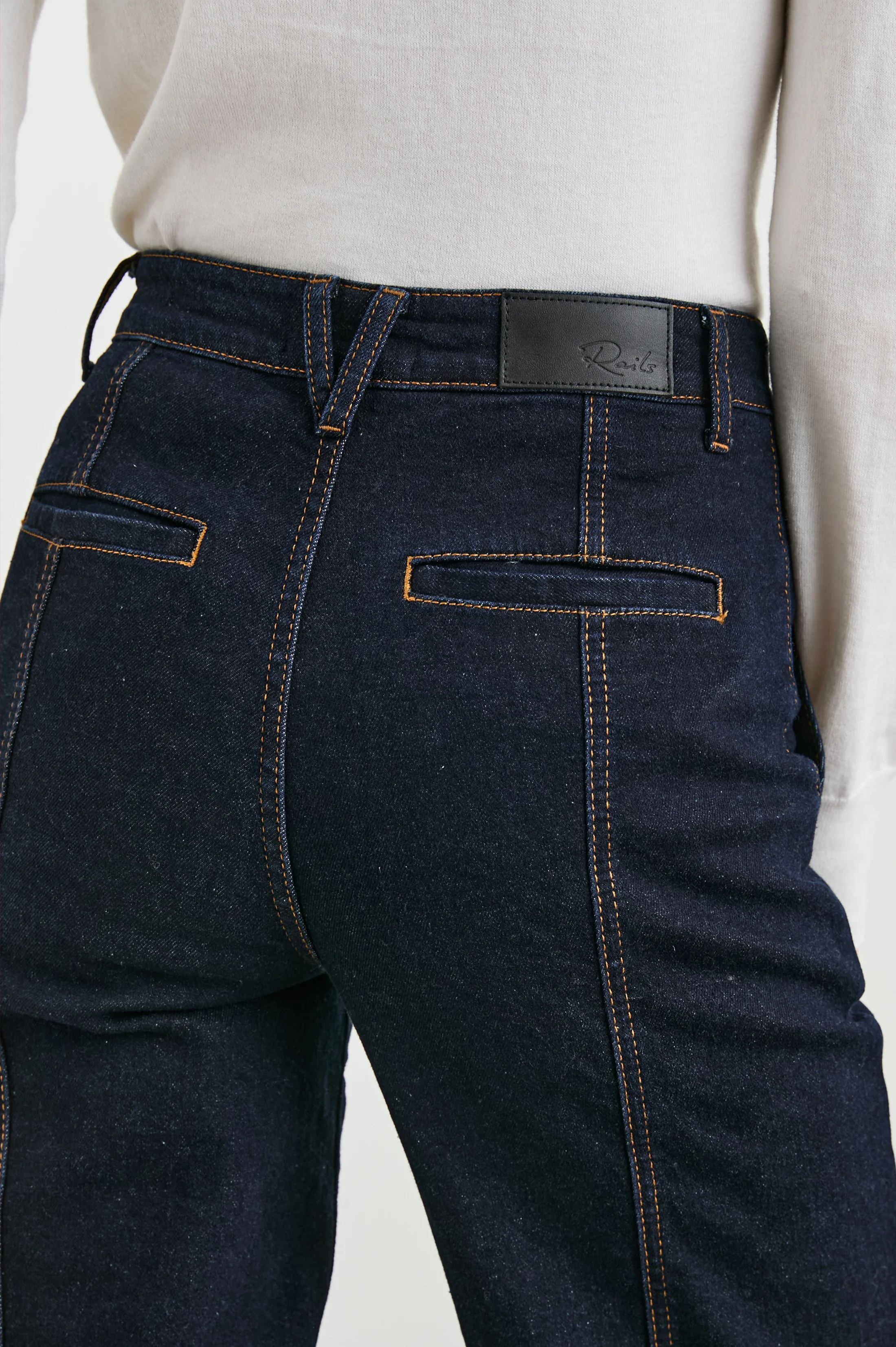 Getty Crop Utility Wide Leg - Midnight Blues