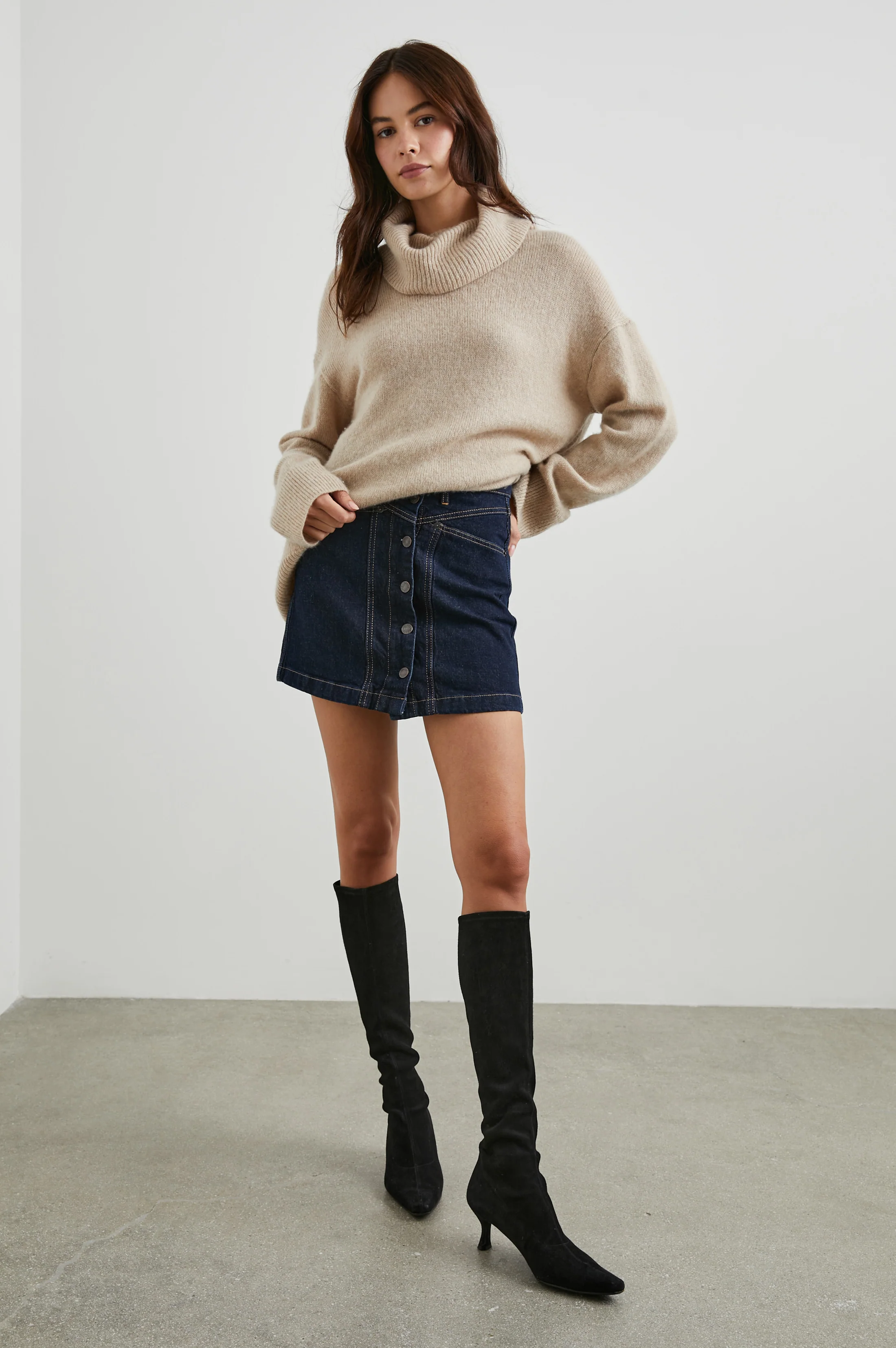 Canyon Skirt - Midnight Blues