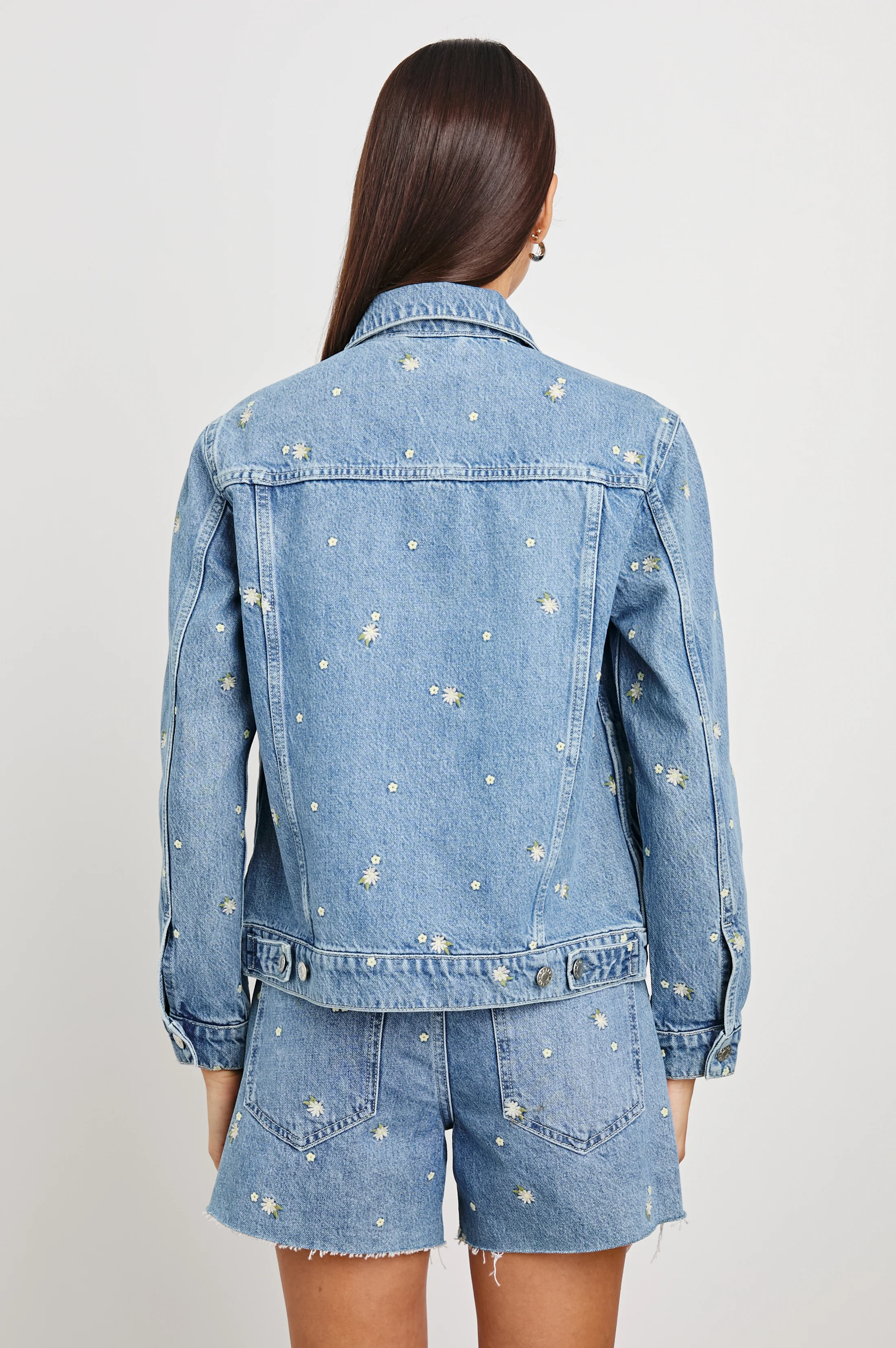 Mulholland Jacket - Indigo Floral