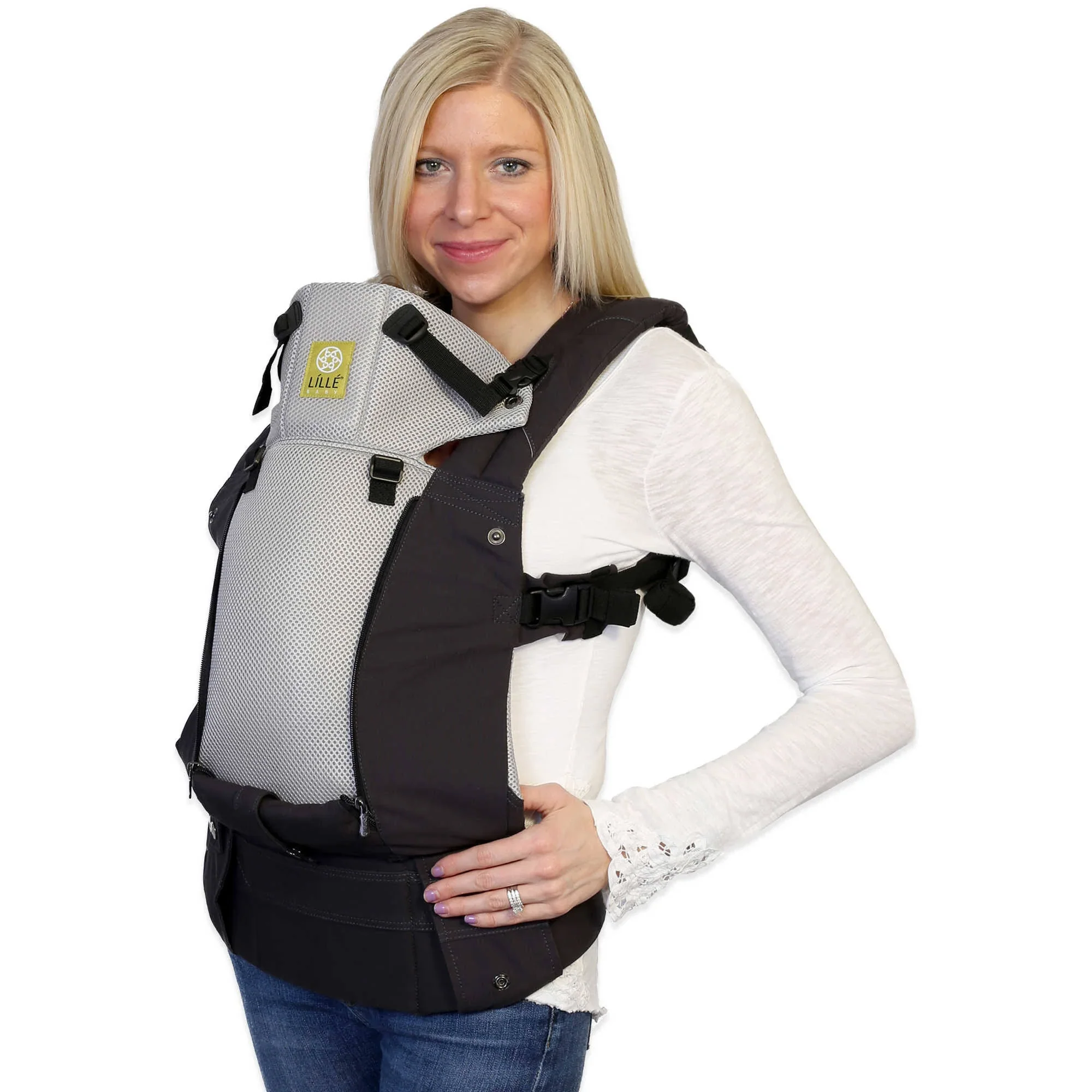 Lillebaby Complete All Seasons In Baby Carrier Charcoal Silver