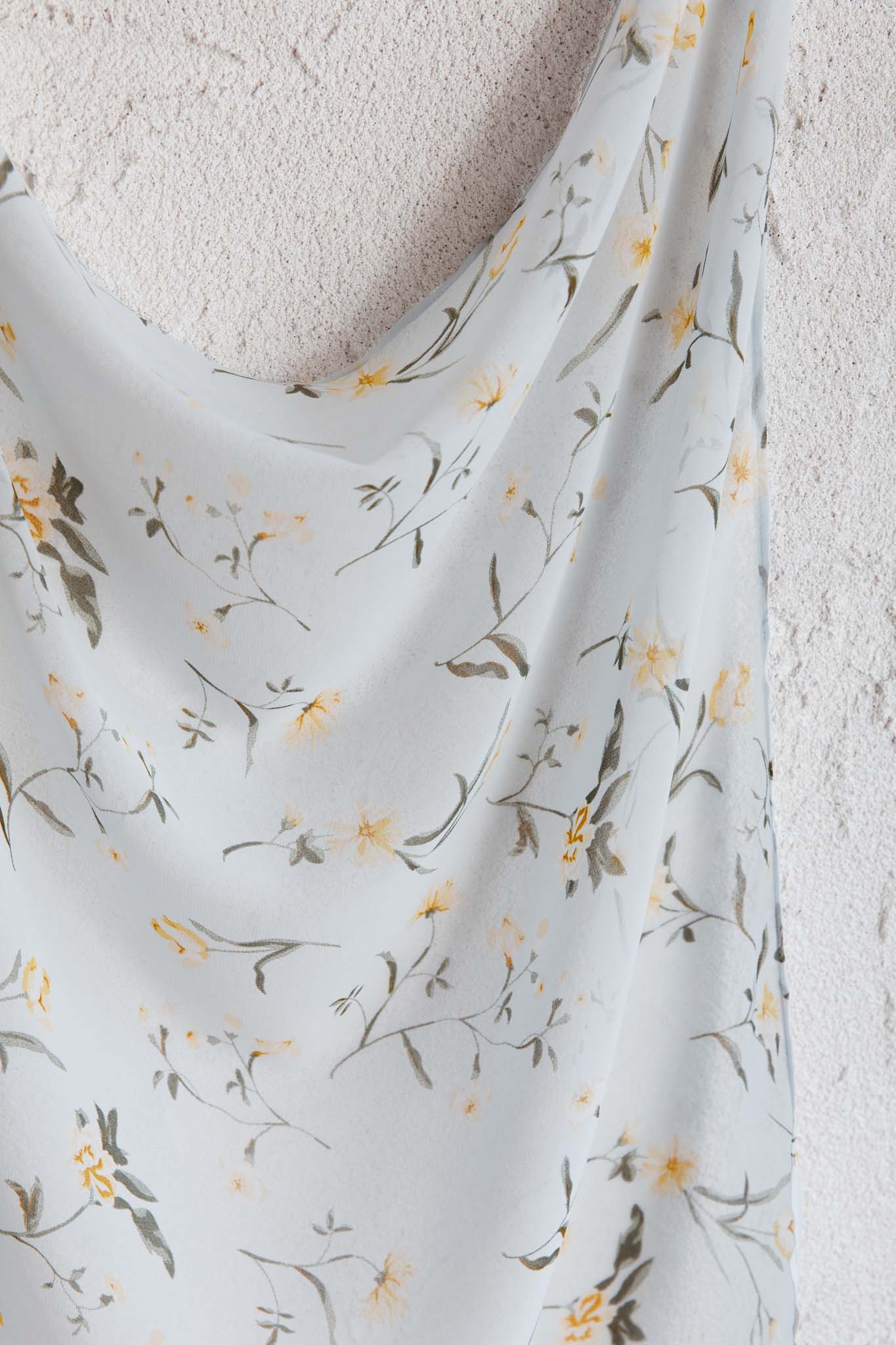 Sundaze Square Scarf Floral Blue