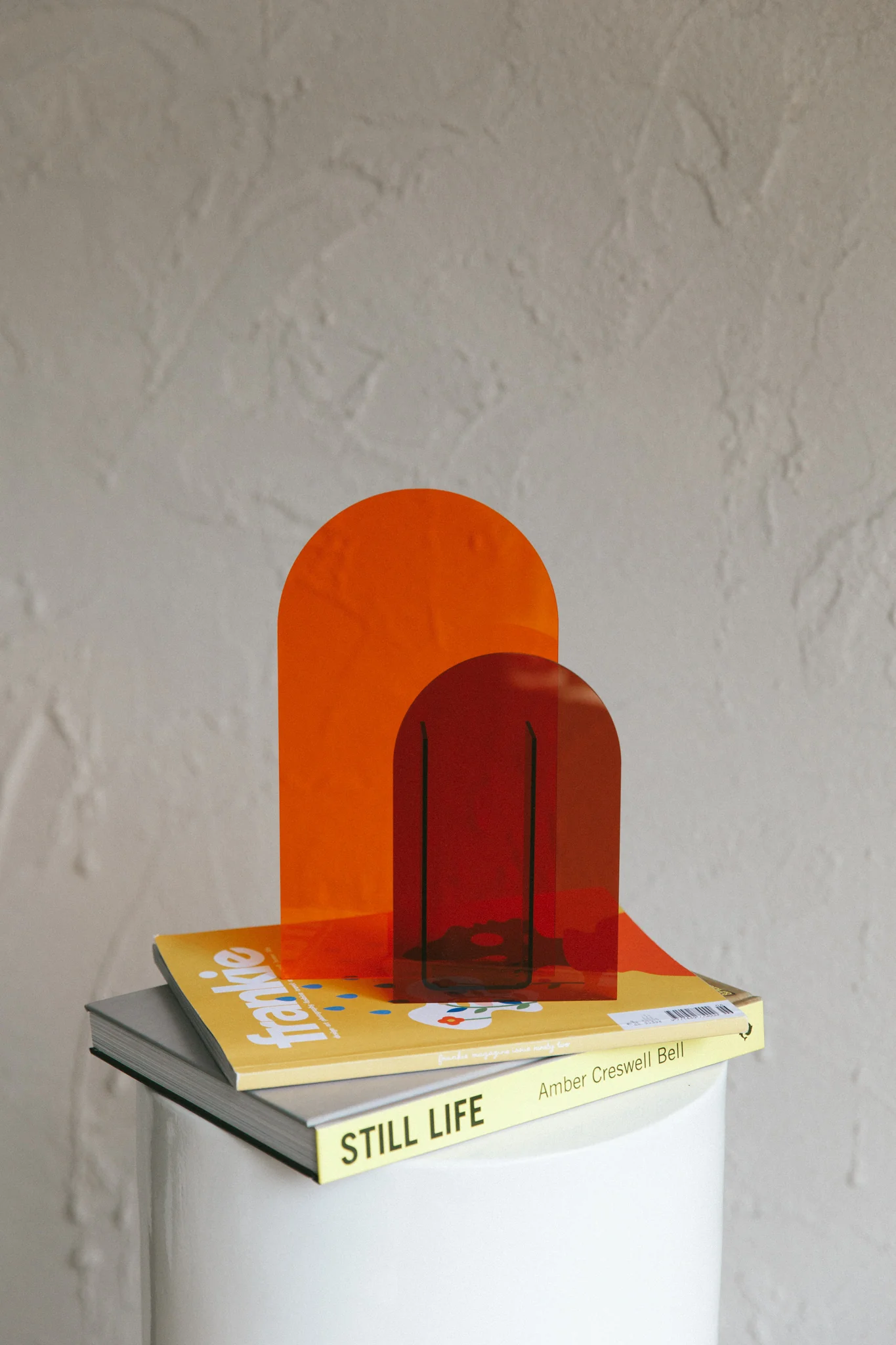 Adira Arch Shape Flower Vase Orange