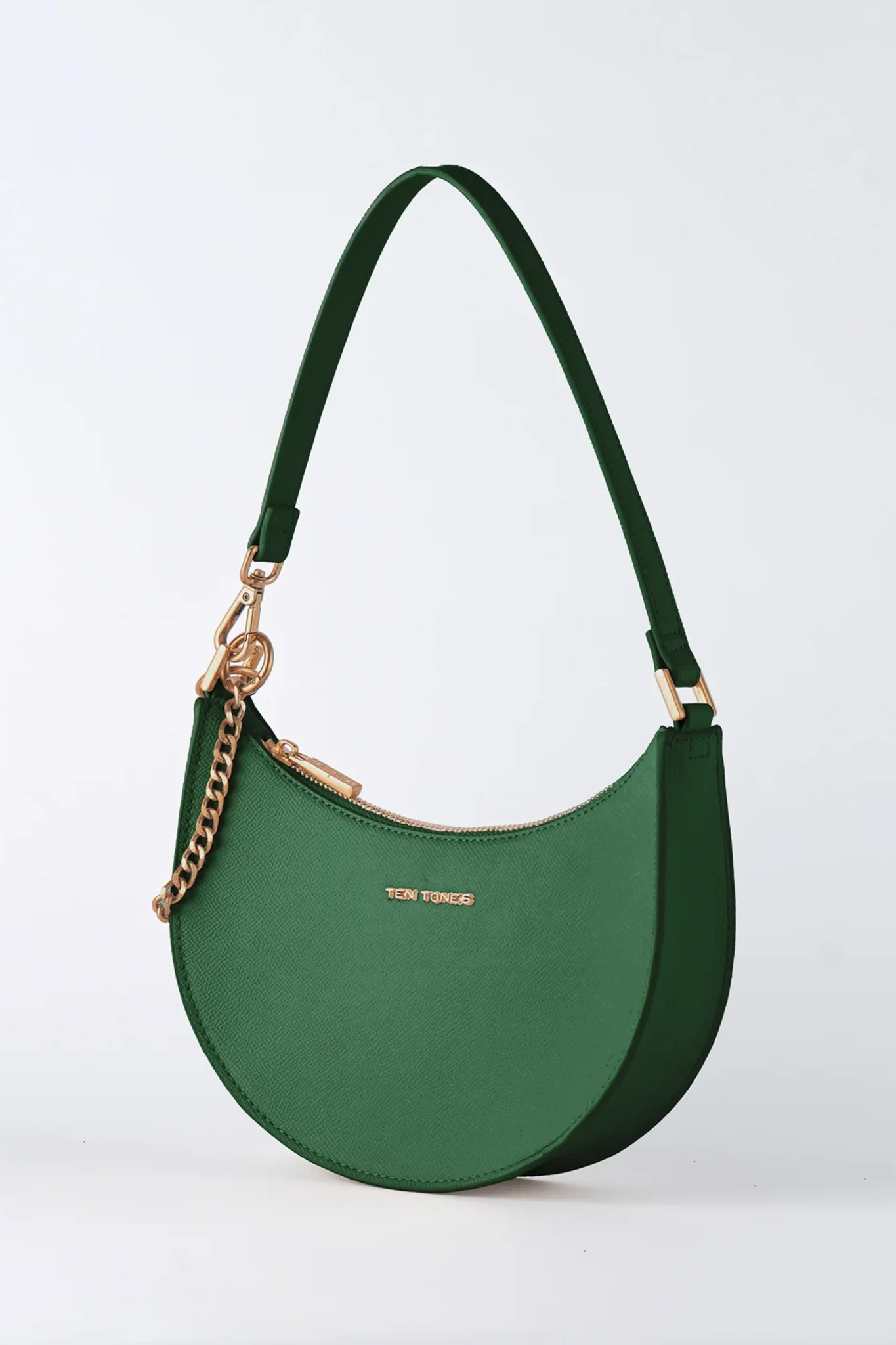 TEN TONES Grayson Moon Bag Green