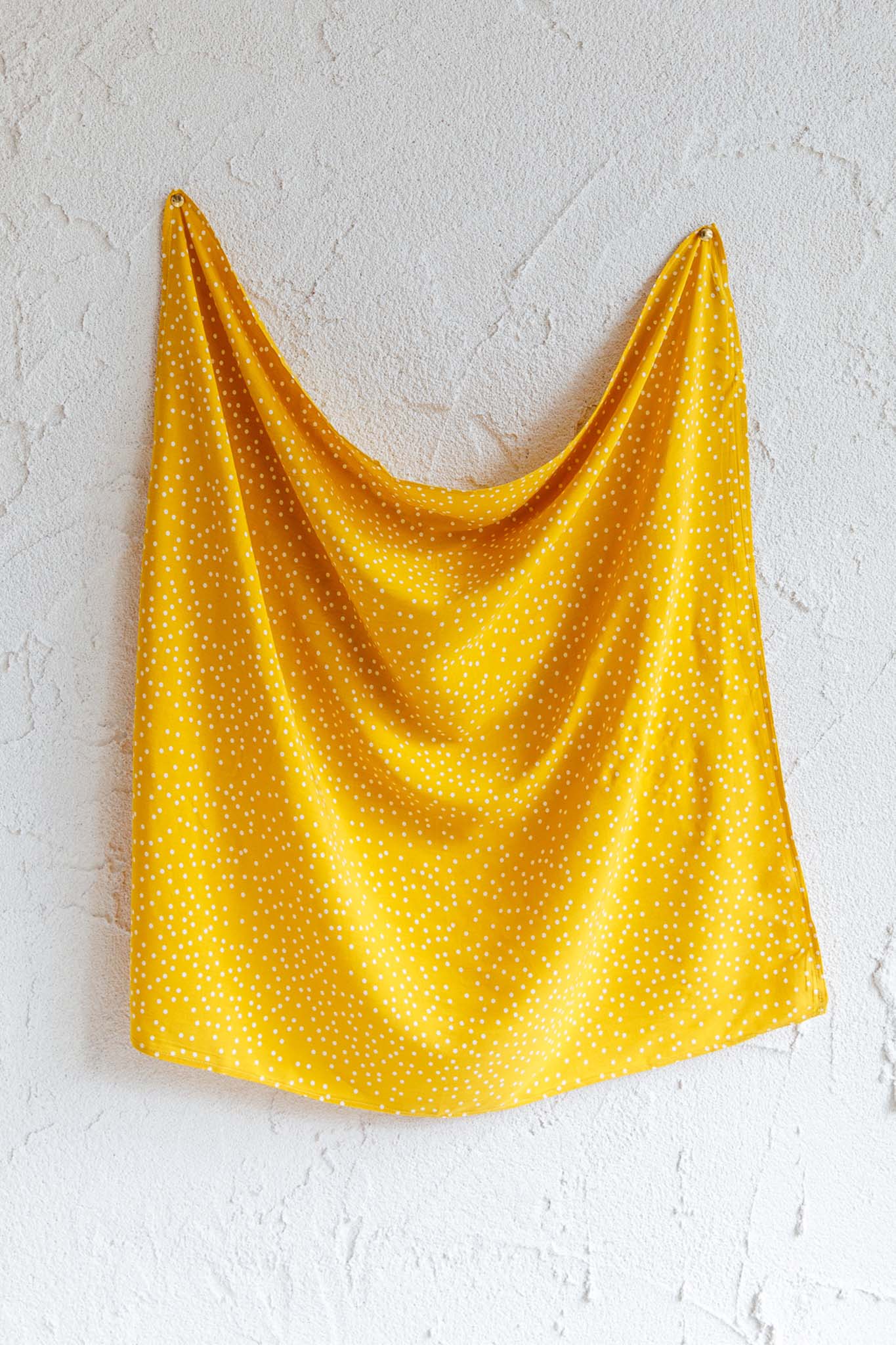 Sundaze Square Scarf Dotty Yellow
