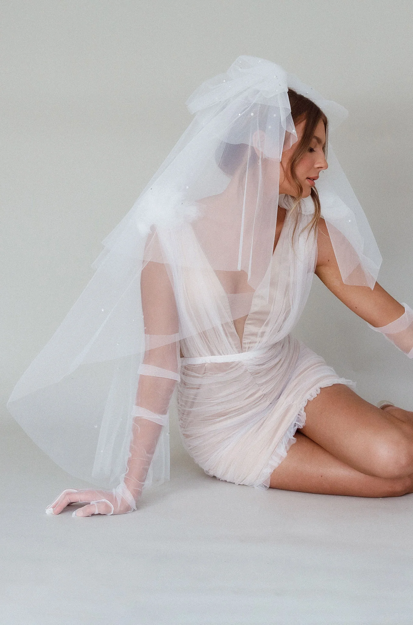 Unforgettable Pearl Veil White