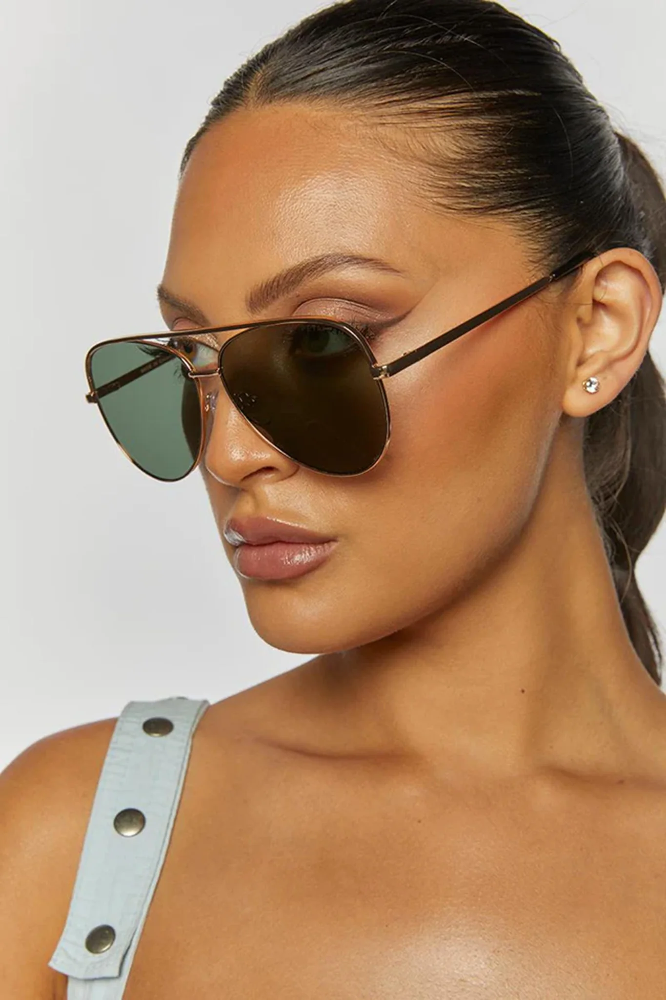 Peta And Jain Franki Sunglasses Gold