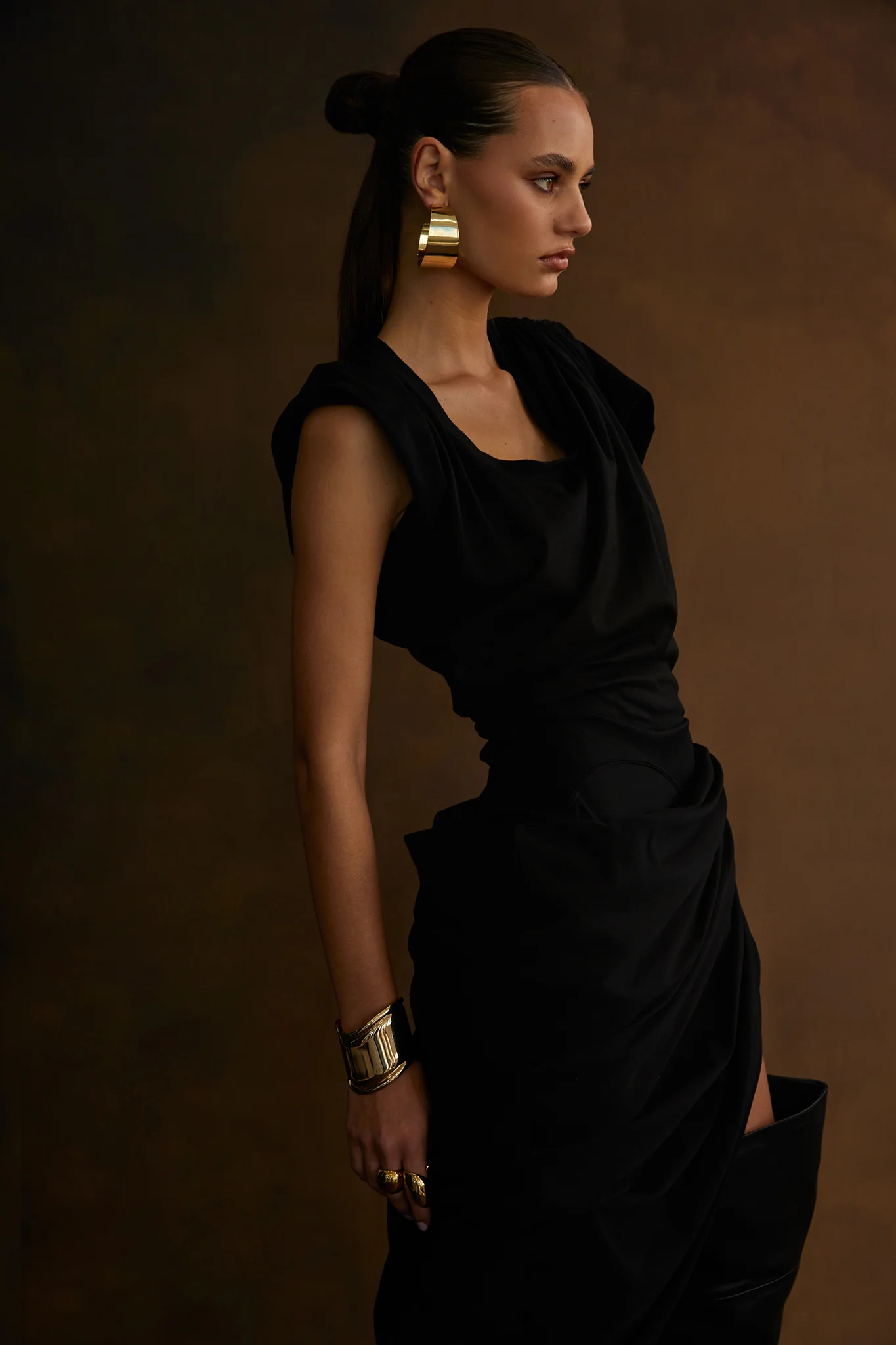 NOAH Extra Earring Gold