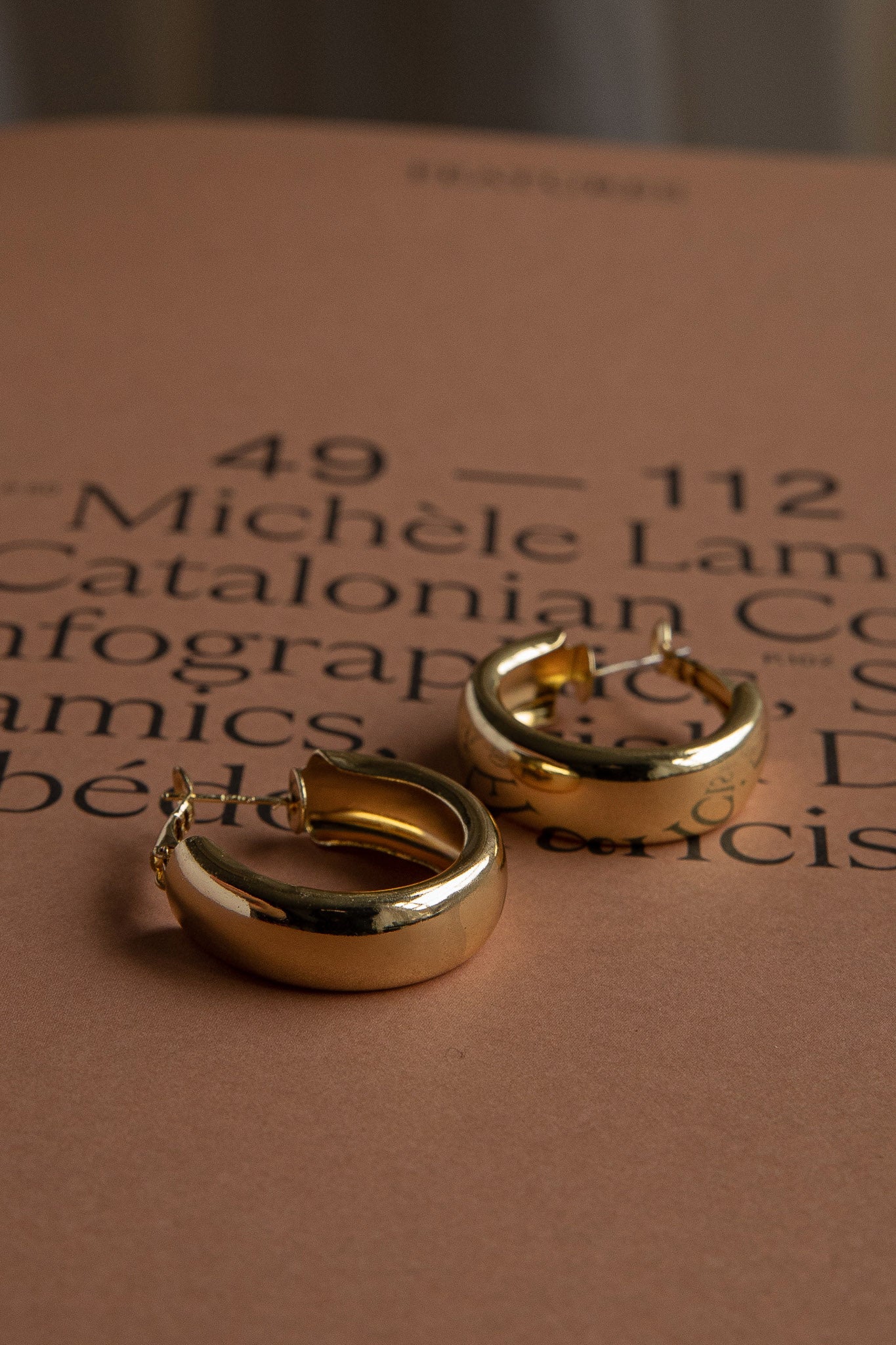 Osiris Hoop Earrings Gold