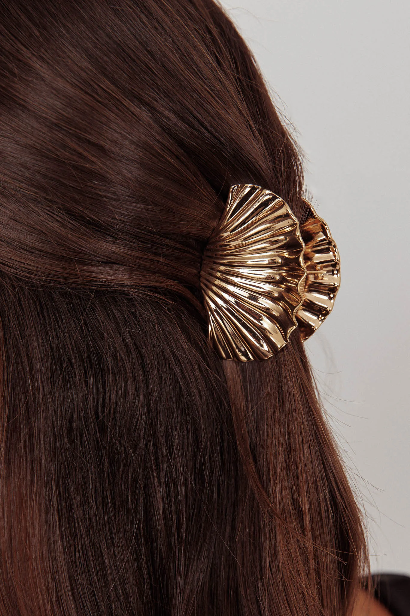 Palm Beach Shell Clip Gold