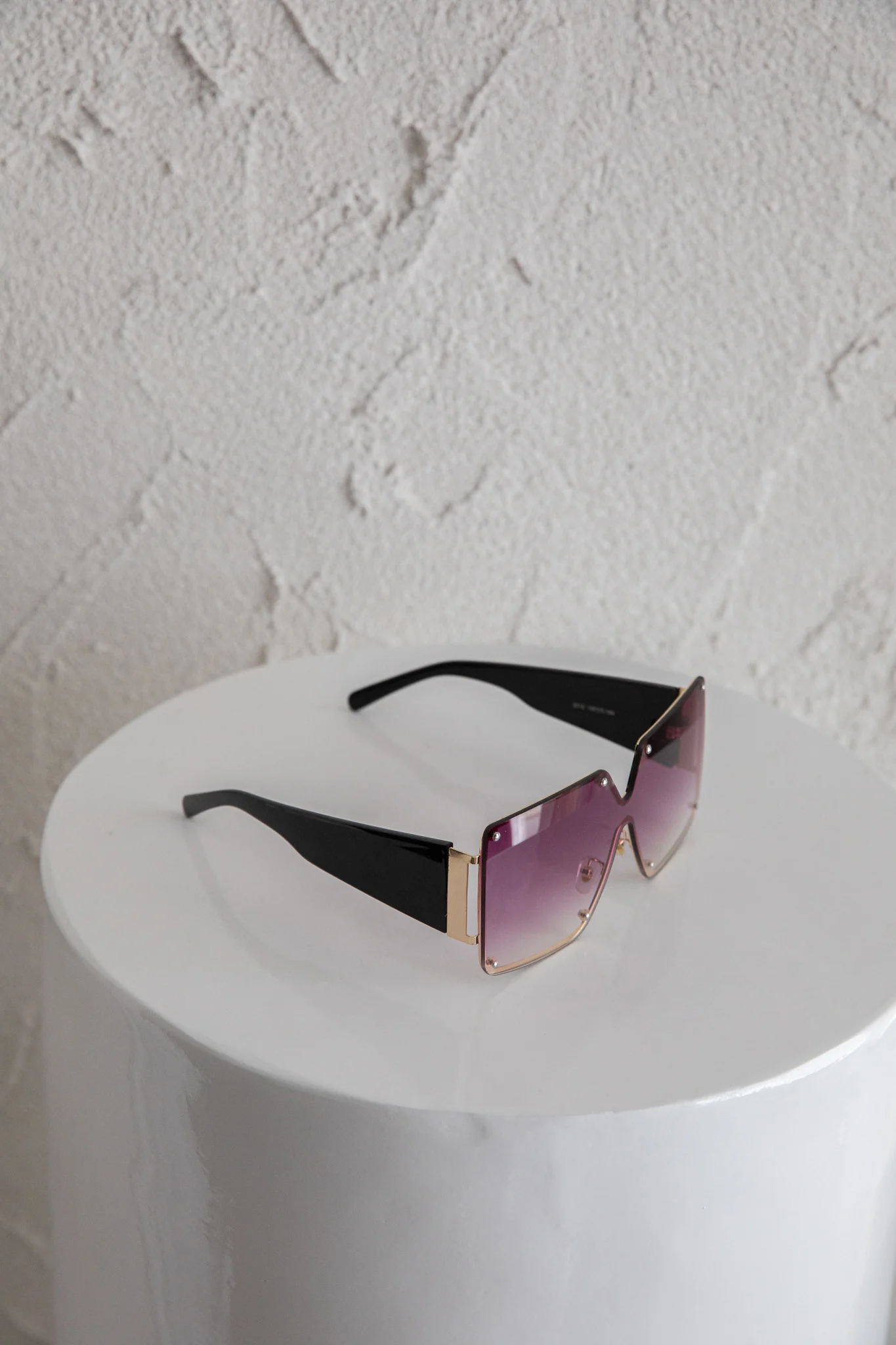 Fiery Square Frame Sunglasses Red