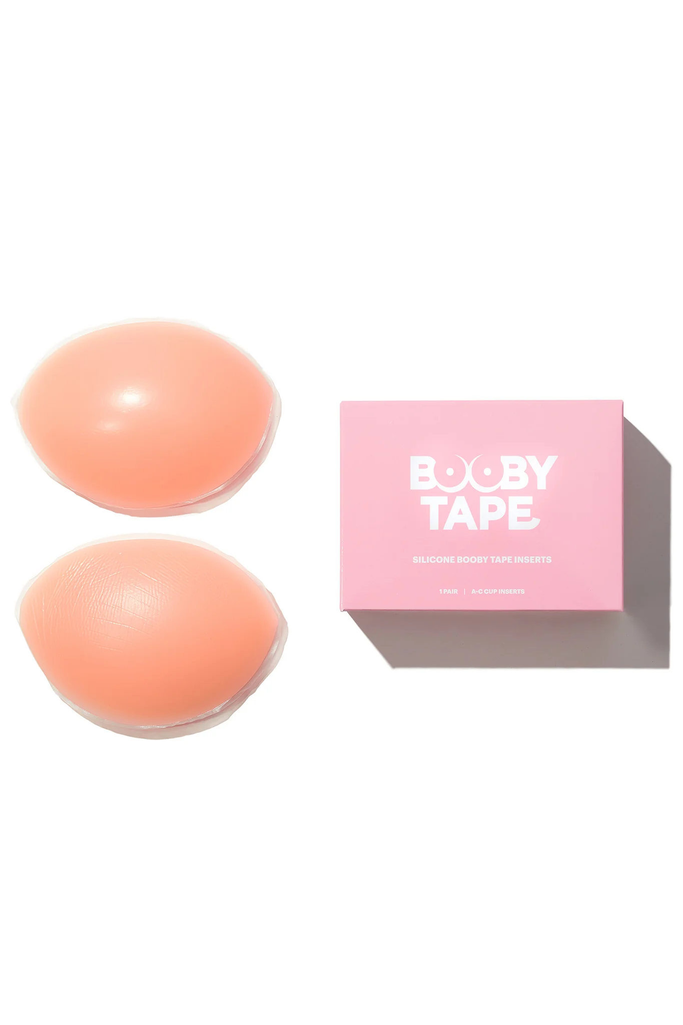 BOOBY TAPE Silicone Inserts Nude