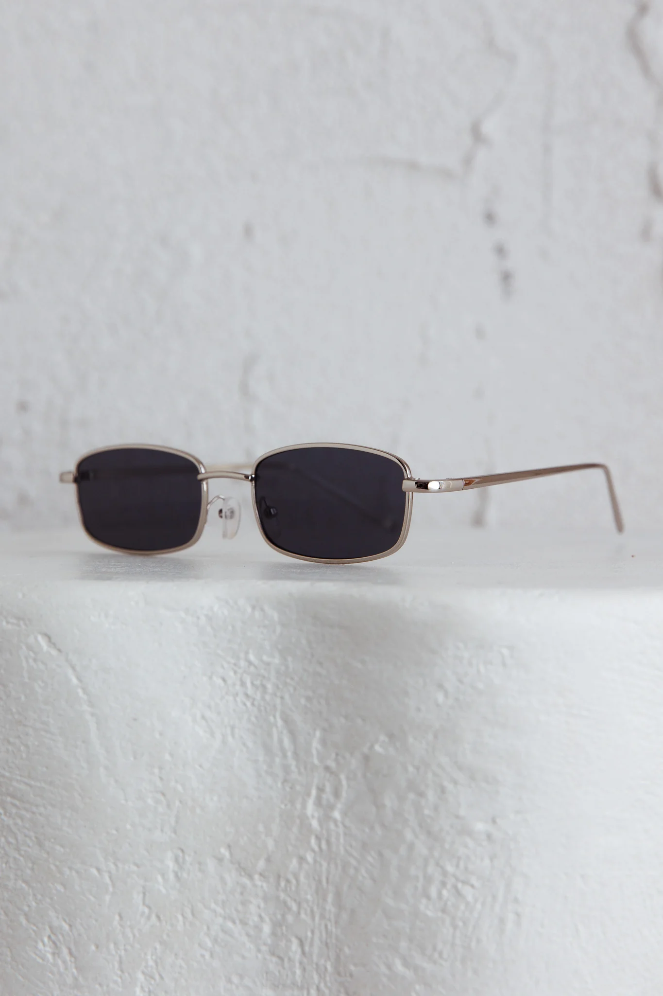 Mae Rectangle Sunglasses Black