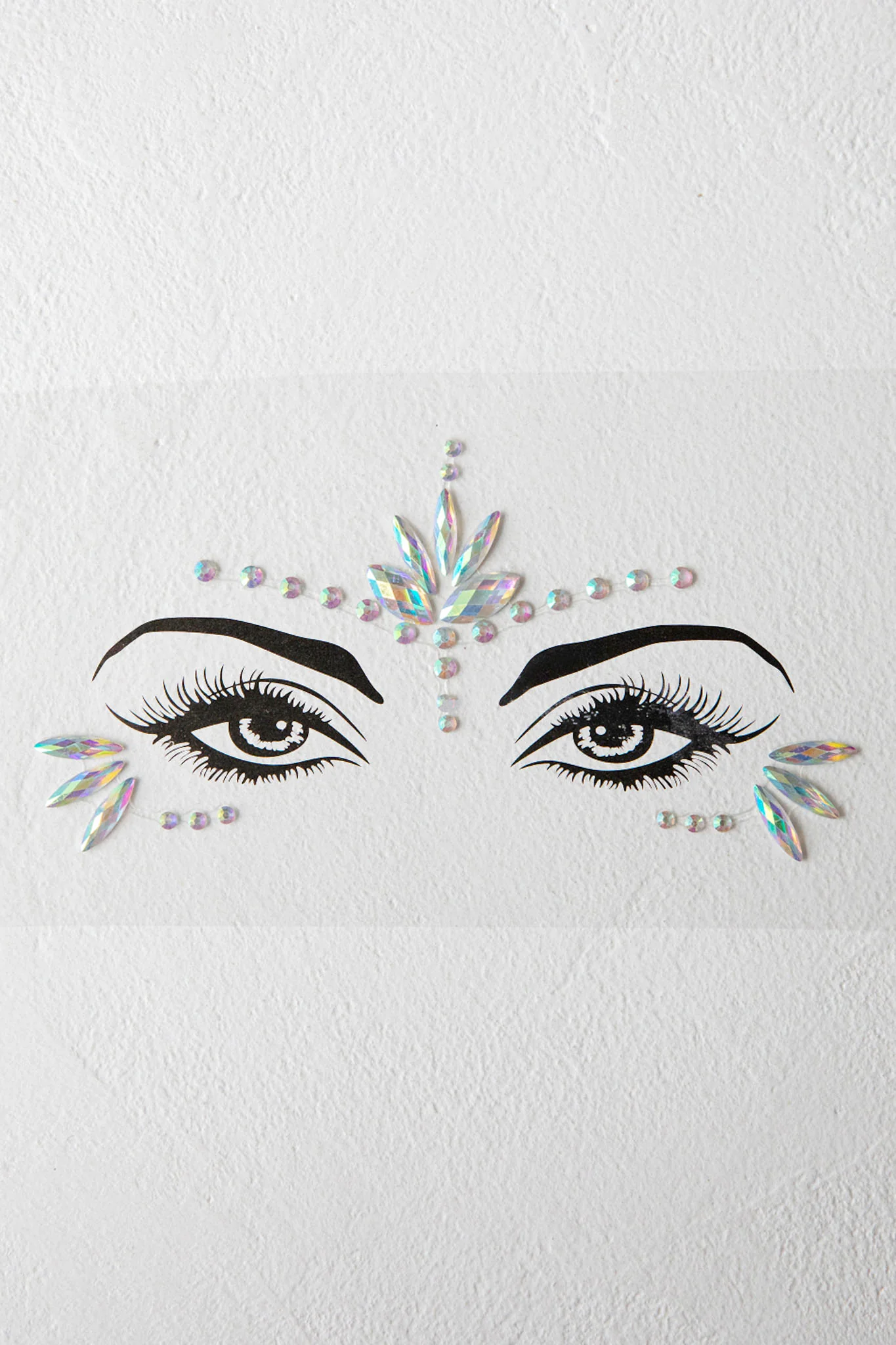 Electric Nights Face Jewels Multi G