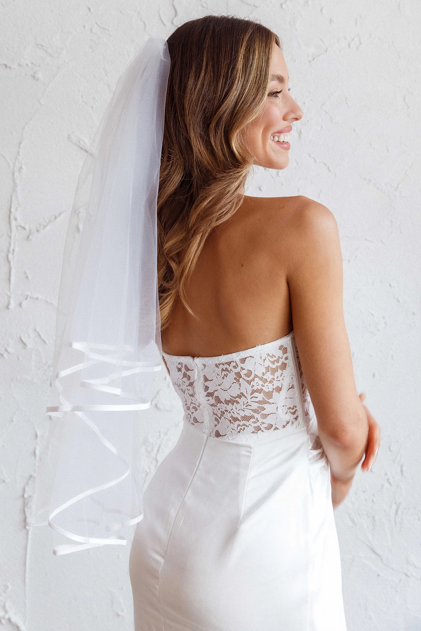Dream Bridal Veil White